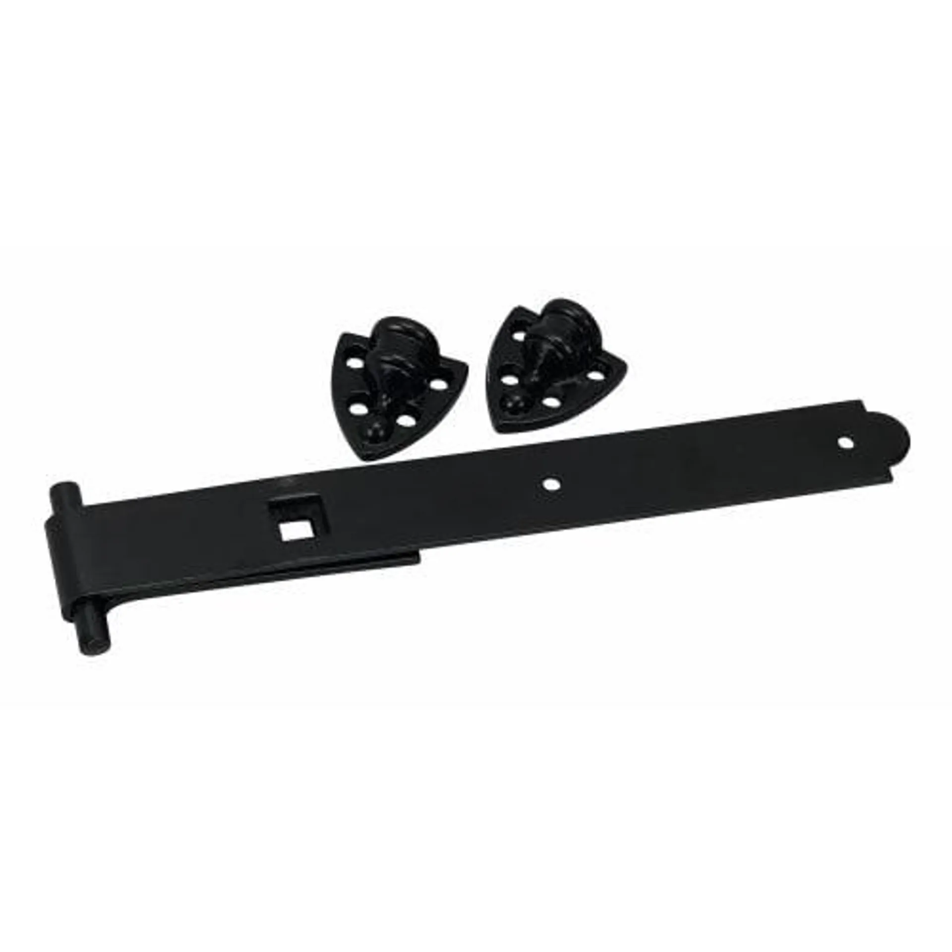 Wickes Reversible Hinge - Black Japanned 322mm