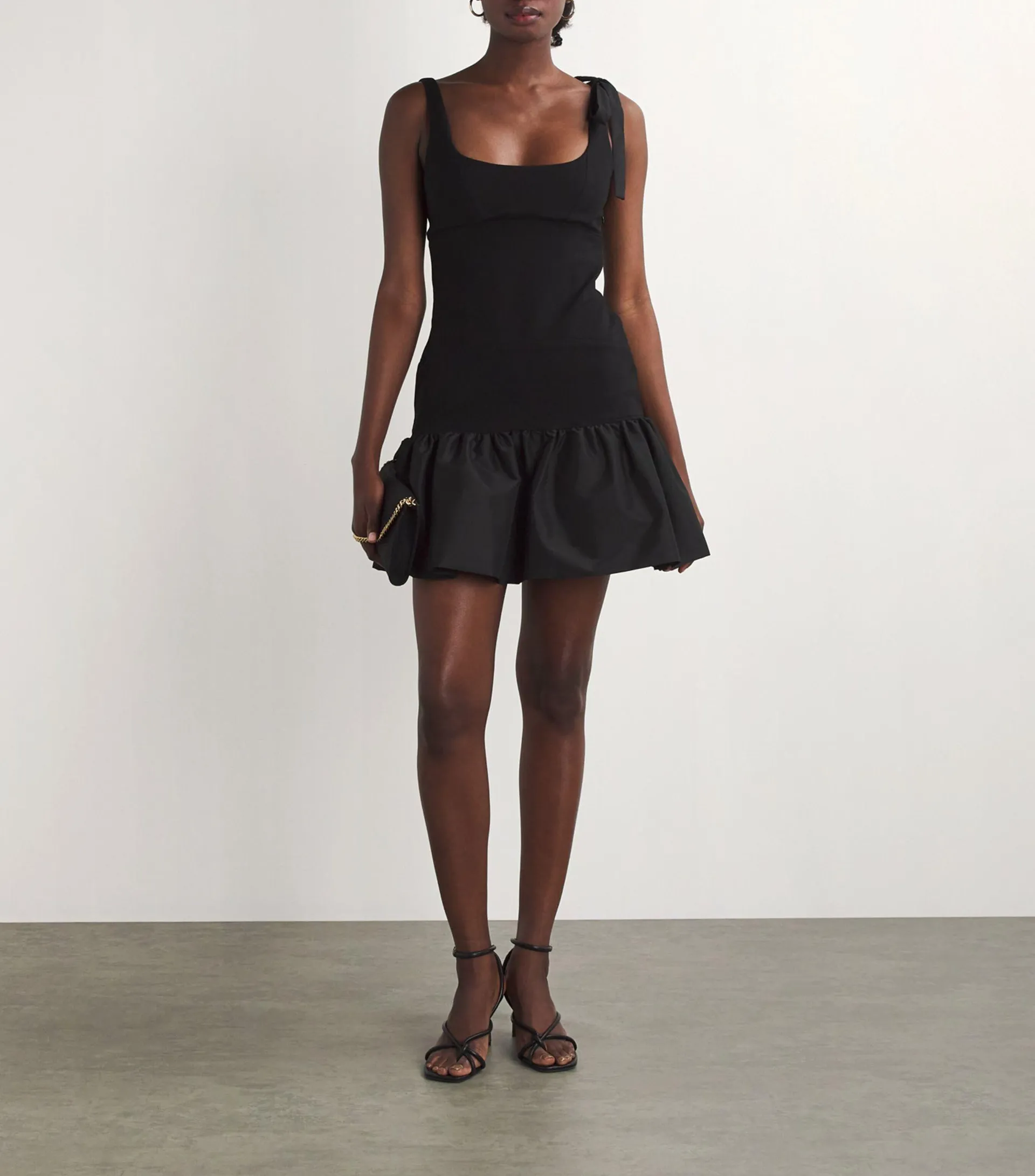 Peplum-Hem Lolita Mini Dress