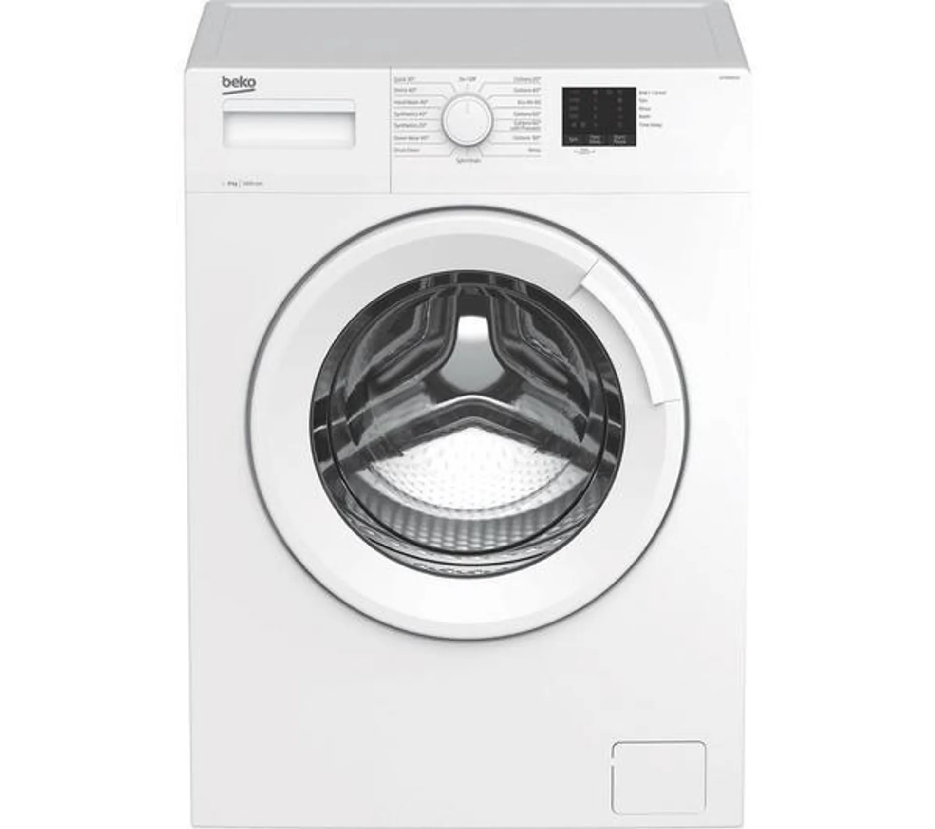 BEKO RecycledTub WTK84011W 8 kg 1400 Spin Washing Machine - White