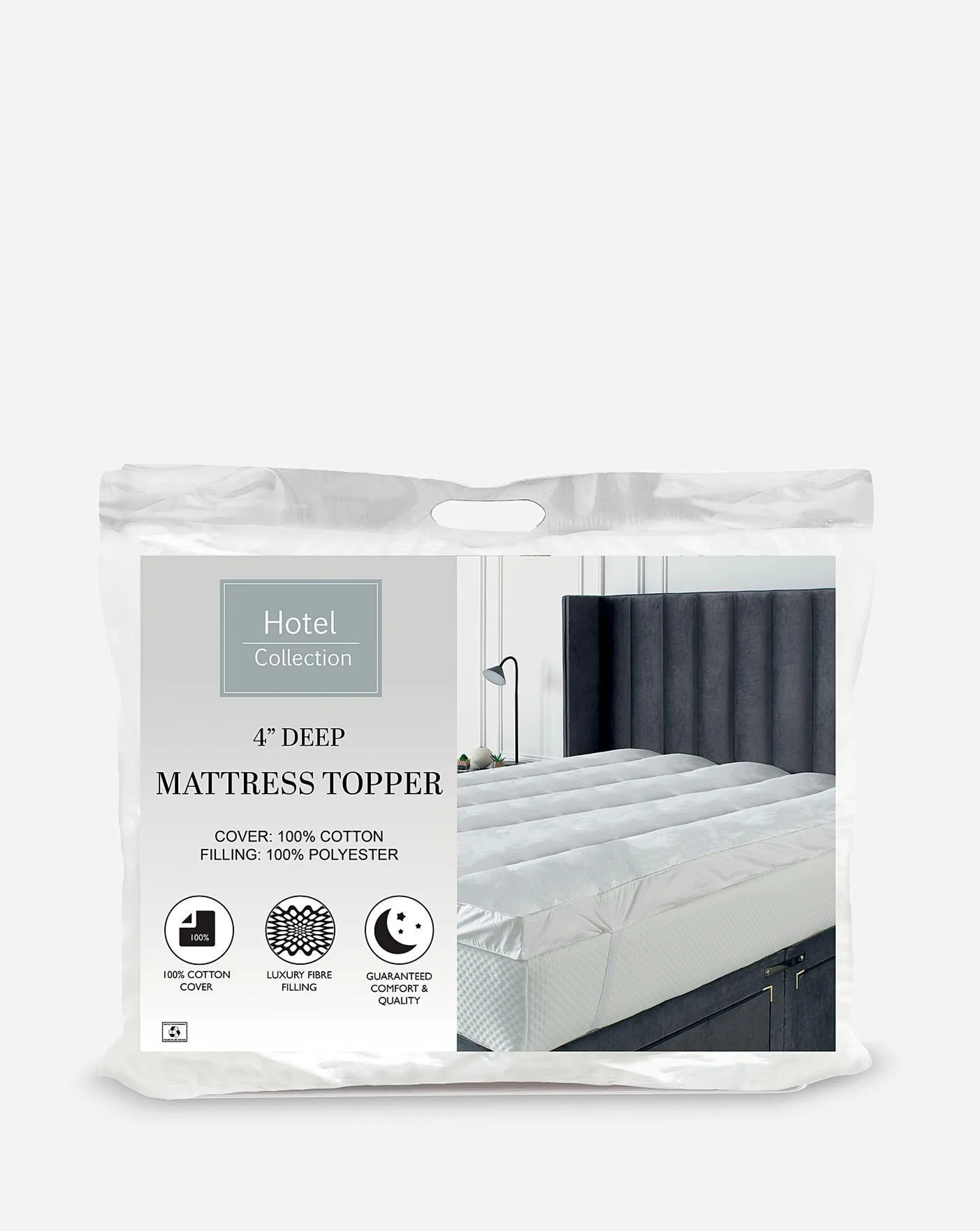 Hotel Collection 4'' Deep Mattress Topper