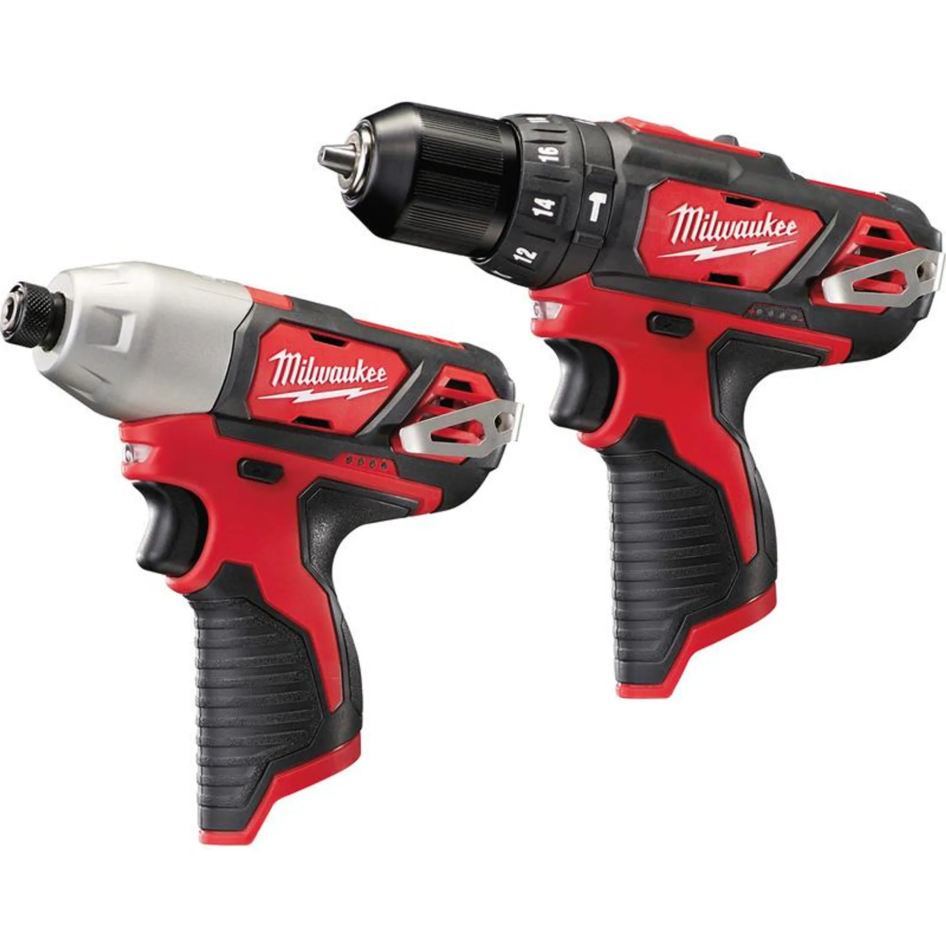 Milwaukee M12 BPP2B-421C Twin Pack 1 x 4.0Ah, 1 x 2.0Ah