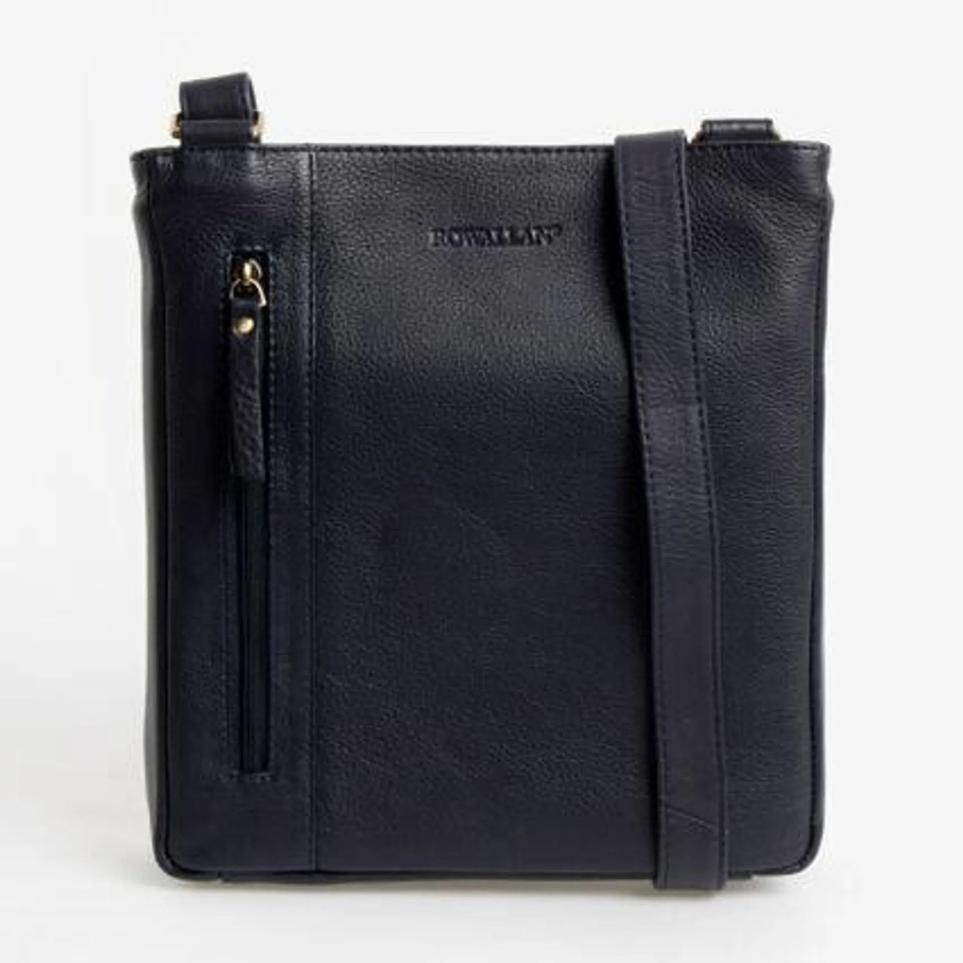 Black Daytona Zip Crossbody Bag