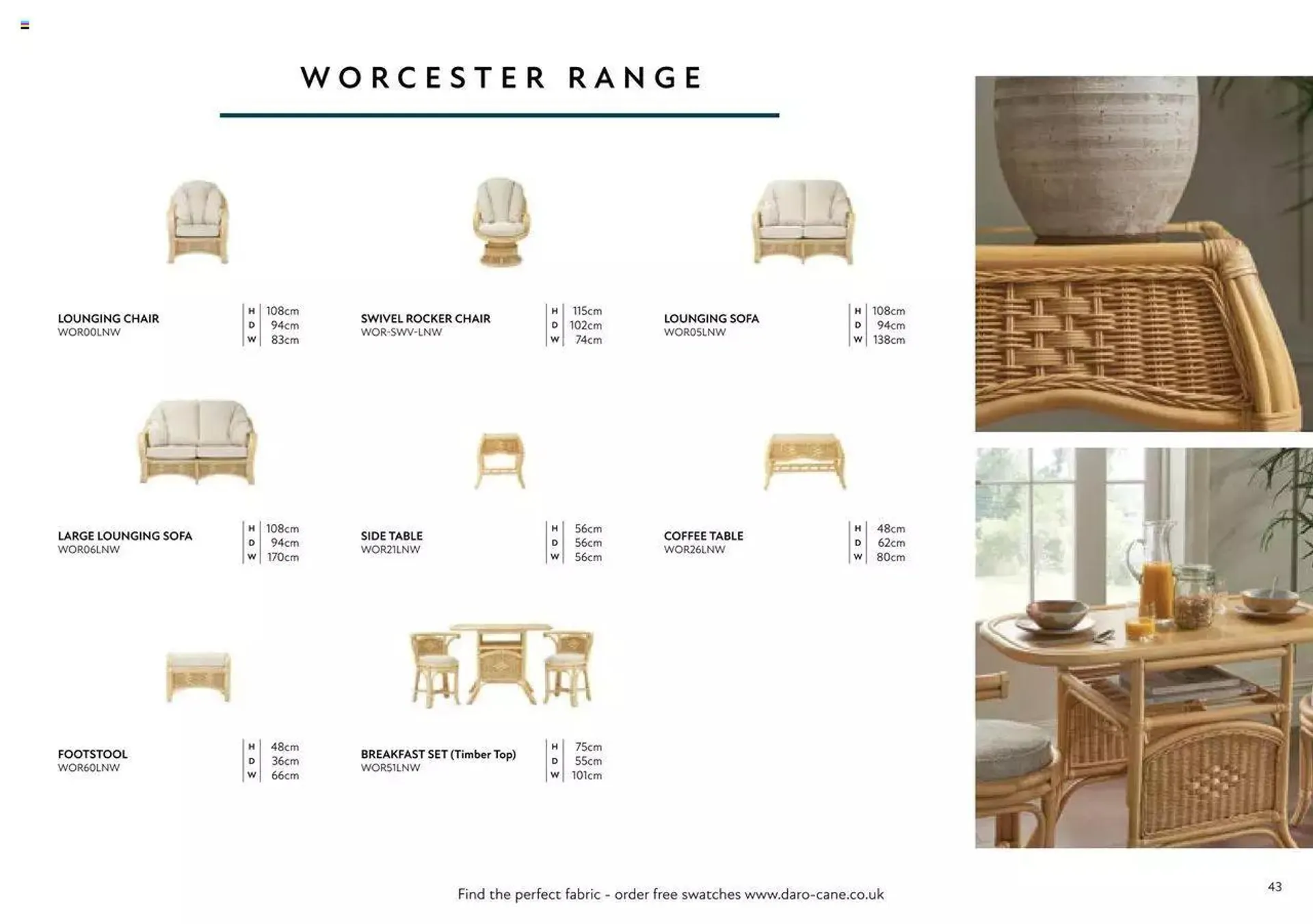 Laura Ashley - Daro & Laura Ashley Indoor Collection 2023 from 12 March to 12 January 2024 - Catalogue Page 43