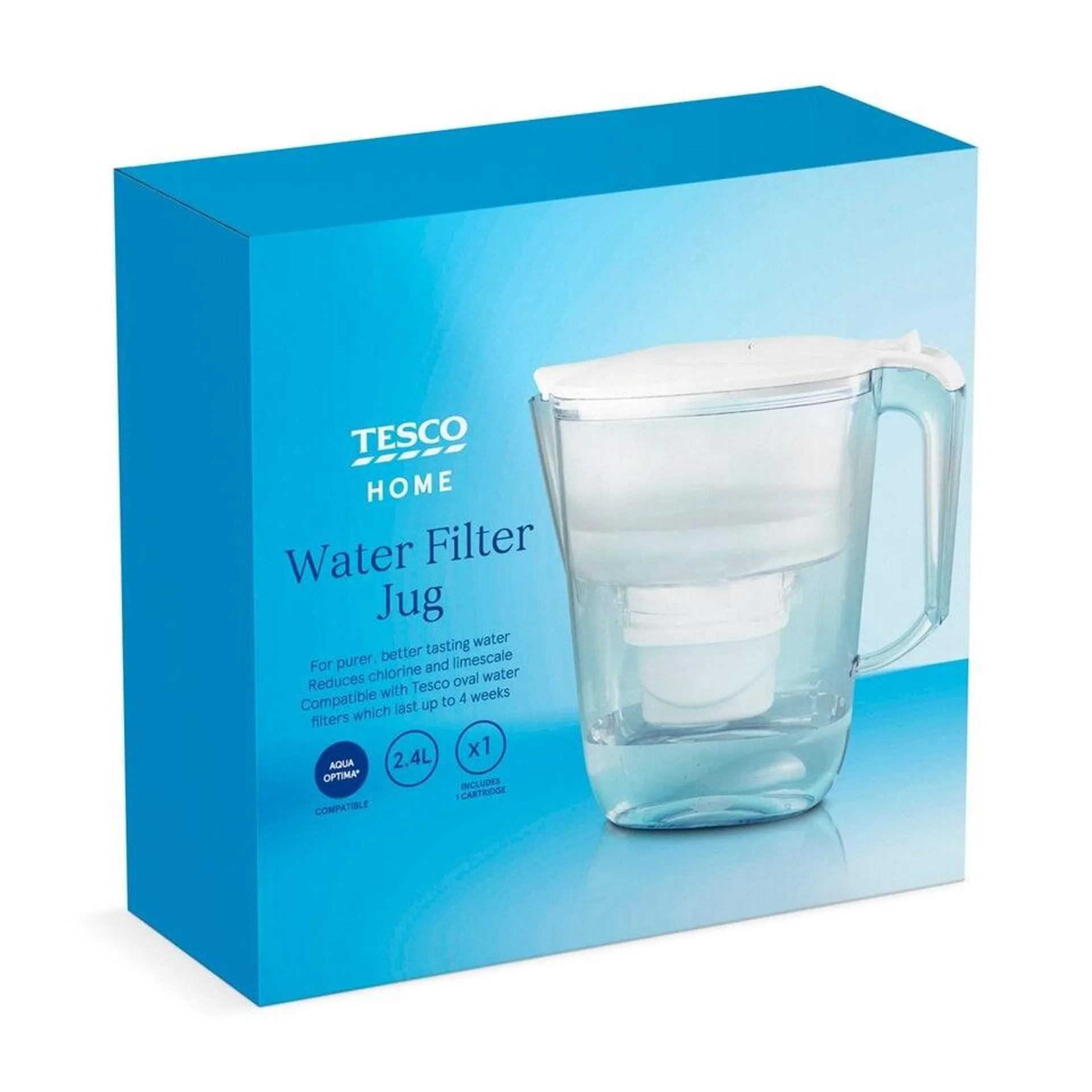 Tesco Water Filter Jug 2.4L 30 Day