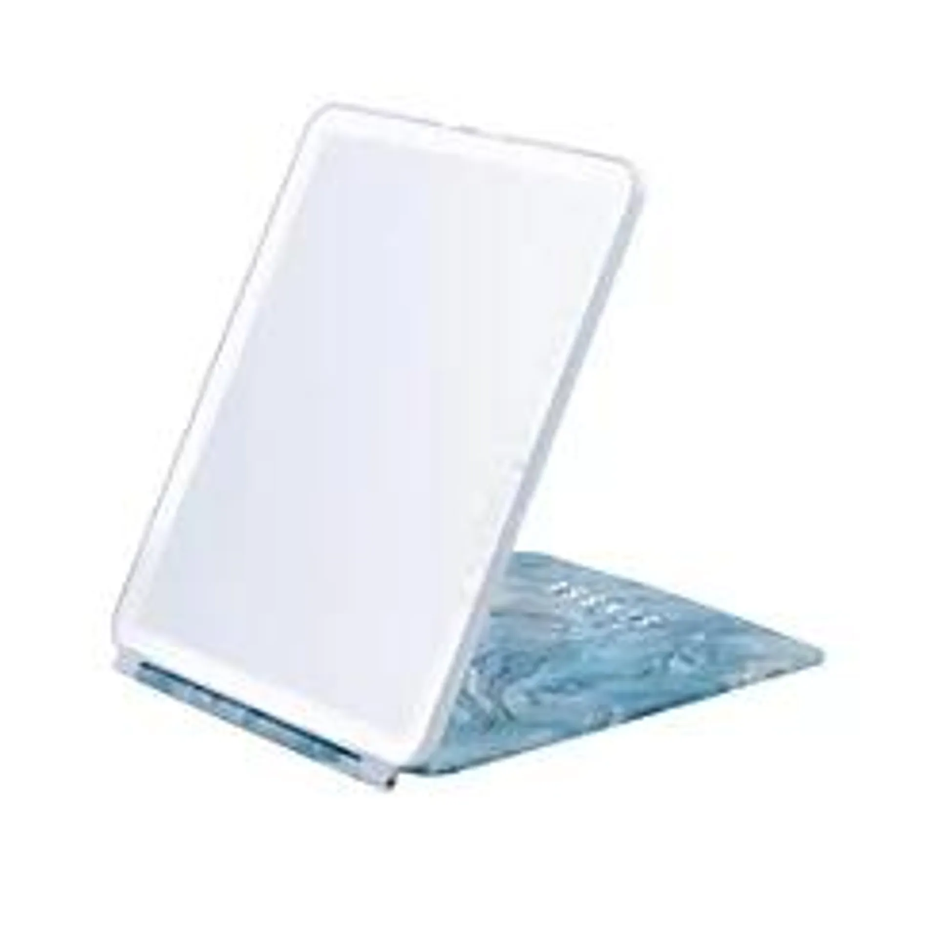 Sensse Stylish & Sleek Glow Up Teal Marble Mirror with Illuminating LED Technology