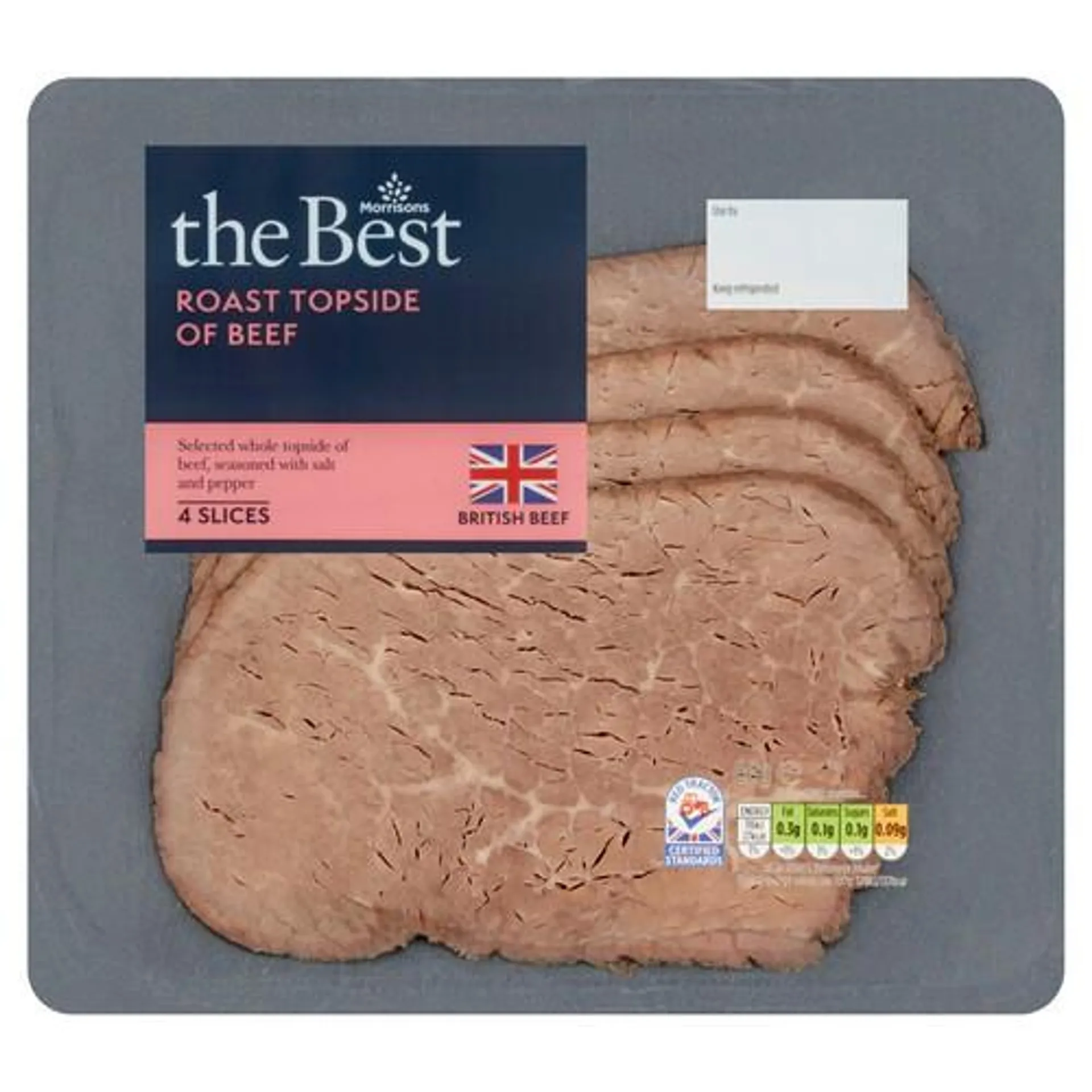 Morrisons The Best Topside Beef