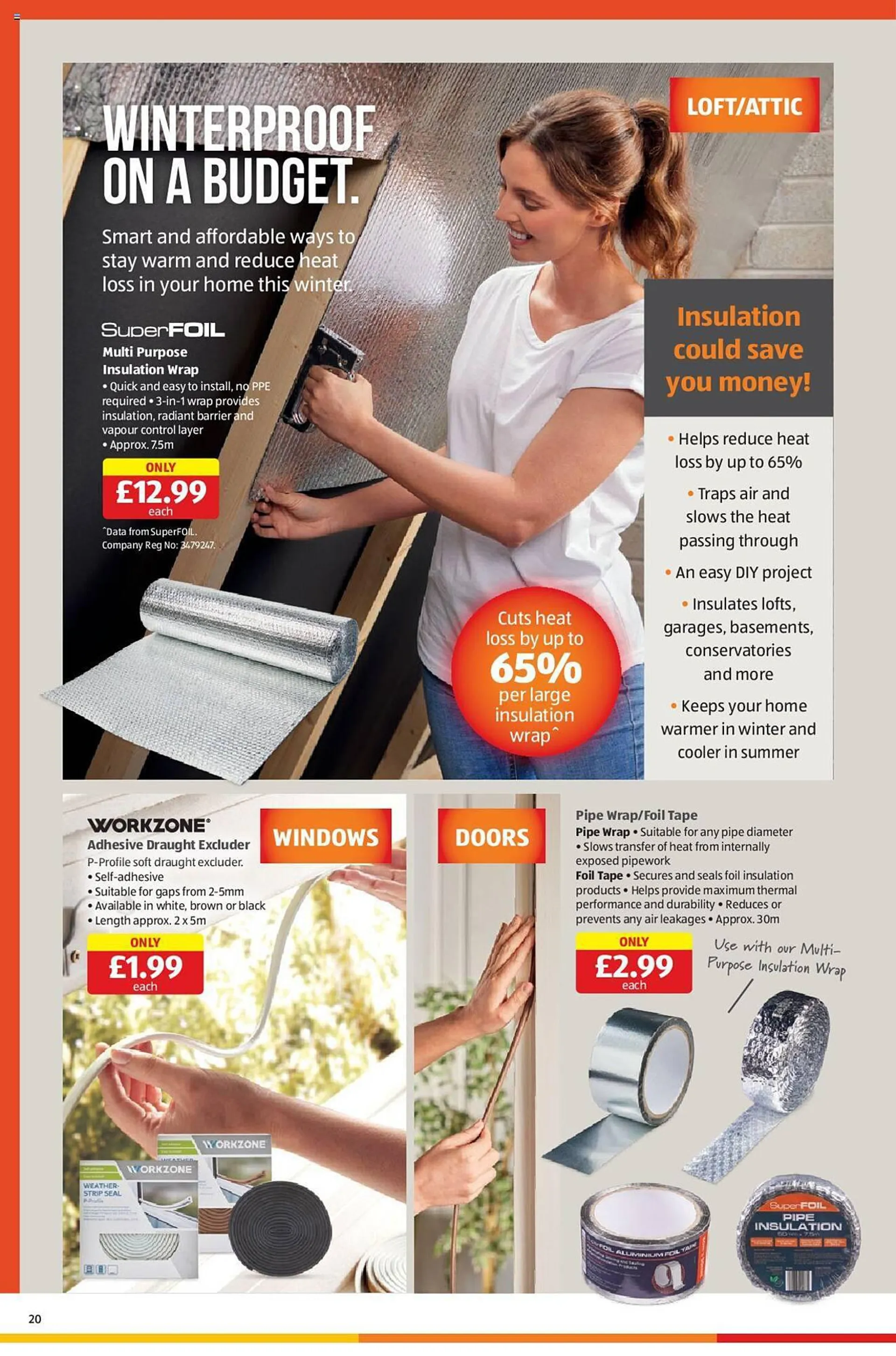 Aldi leaflet from 11 January to 14 January 2024 - Catalogue Page 20