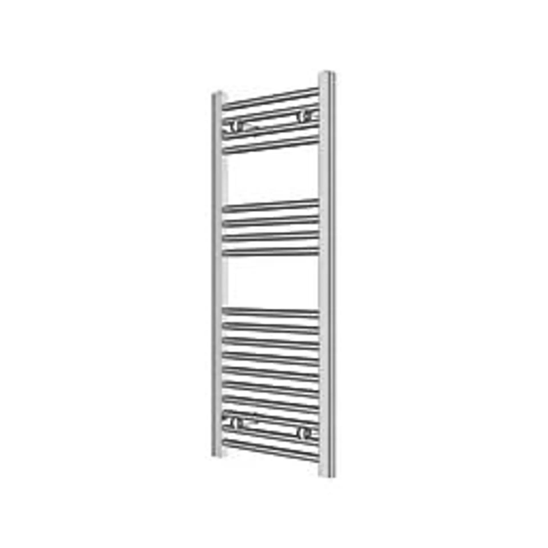 Flomasta 1000mm x 400mm 808BTU Chrome Flat Towel Radiator