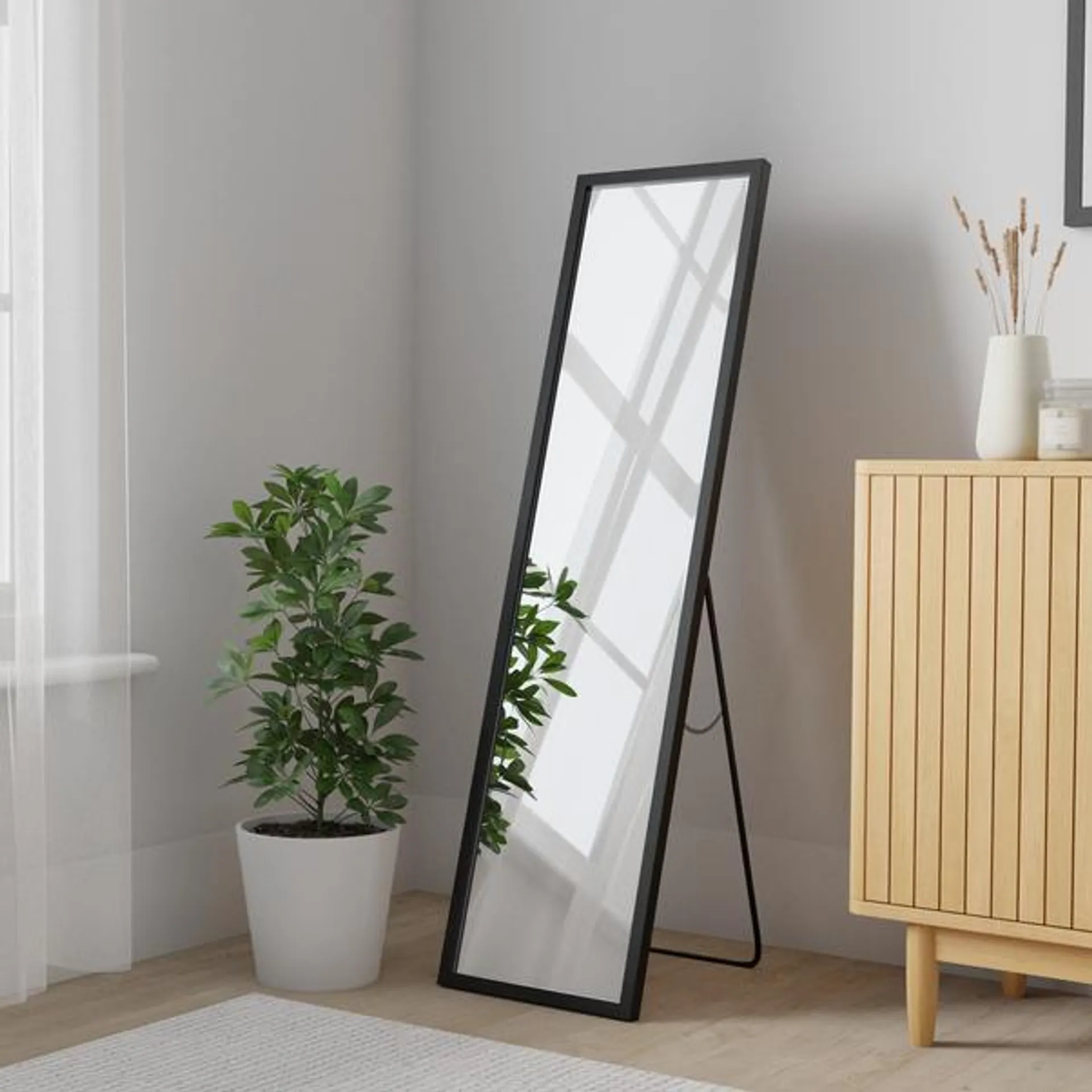 Essentials Free Standing Mirror, 120cm x 30cm