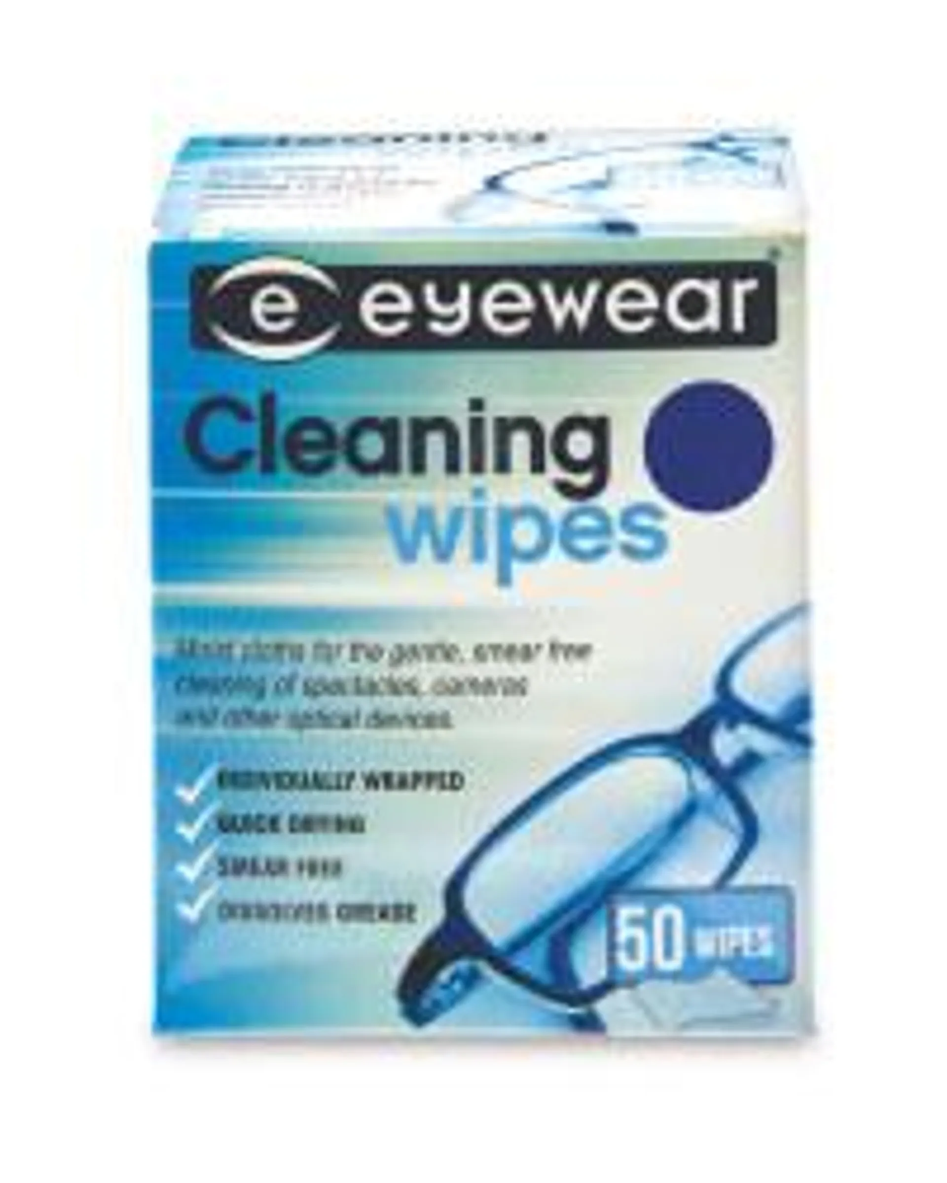 Eyewear Glasses Cleaning Wipes