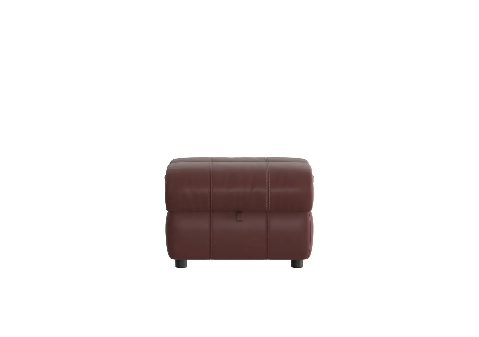 Moreno Leather Storage Footstool