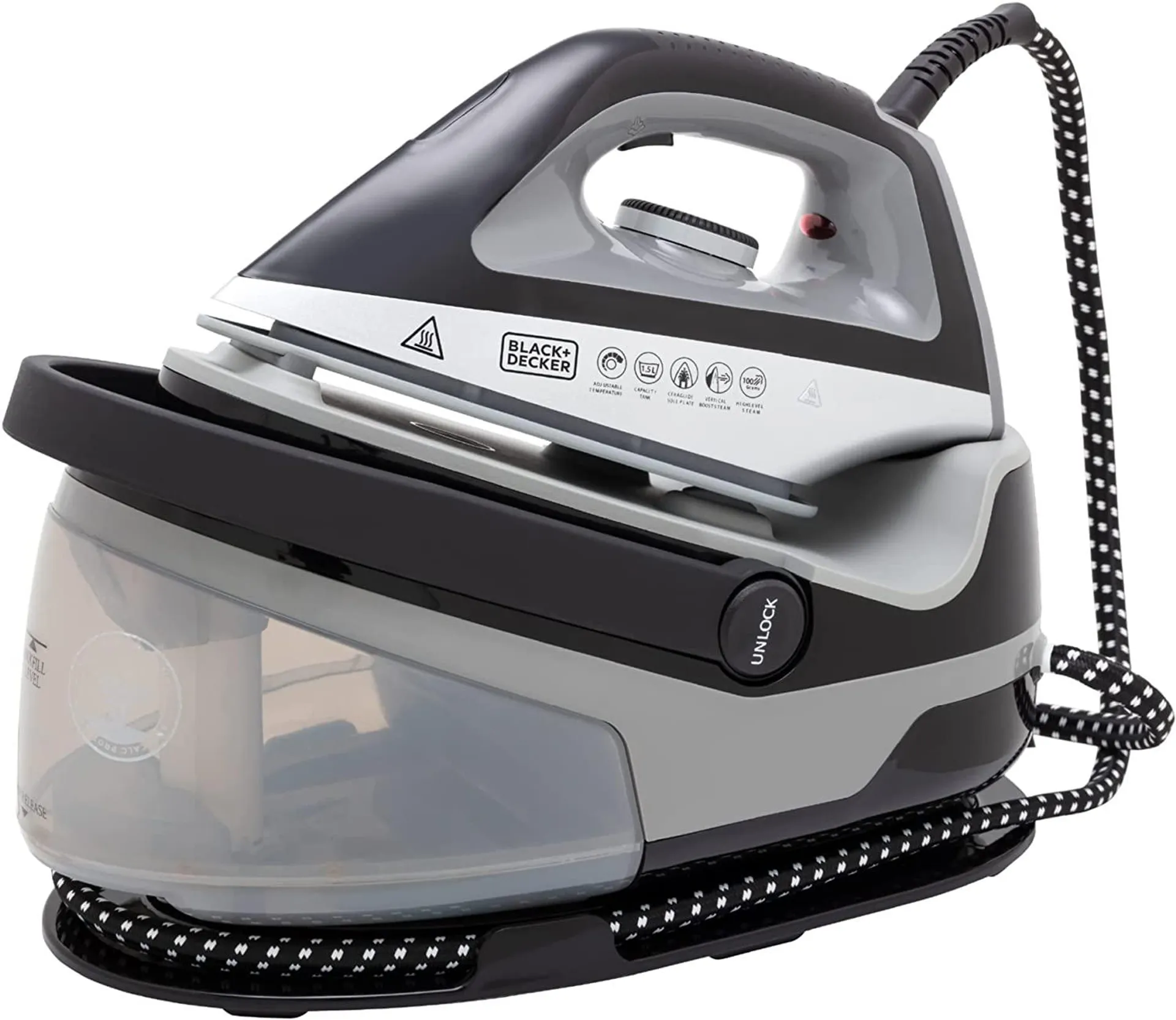 Black+Decker 2700w Steam Generator Iron