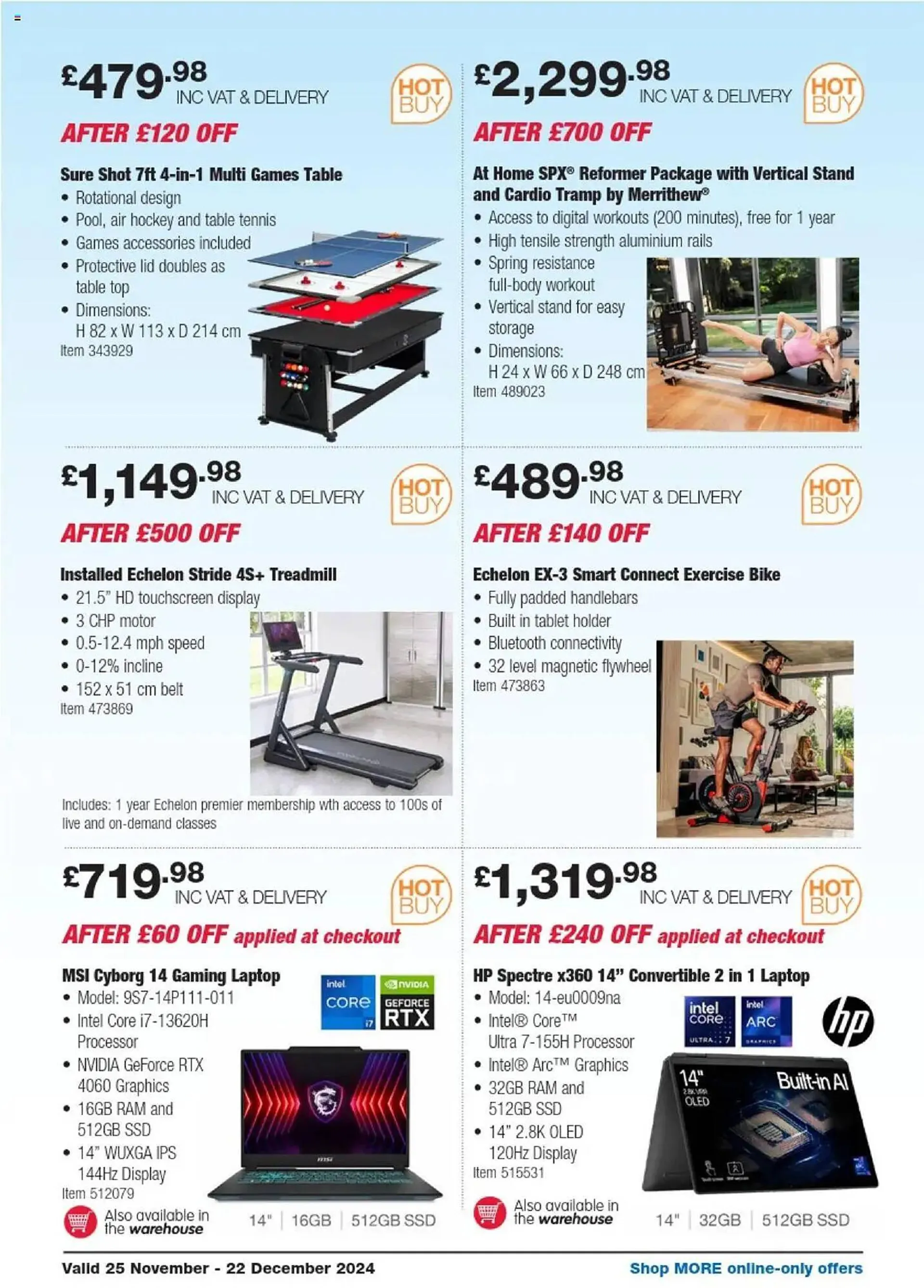 Costco leaflet from 25 November to 22 December 2024 - Catalogue Page 34