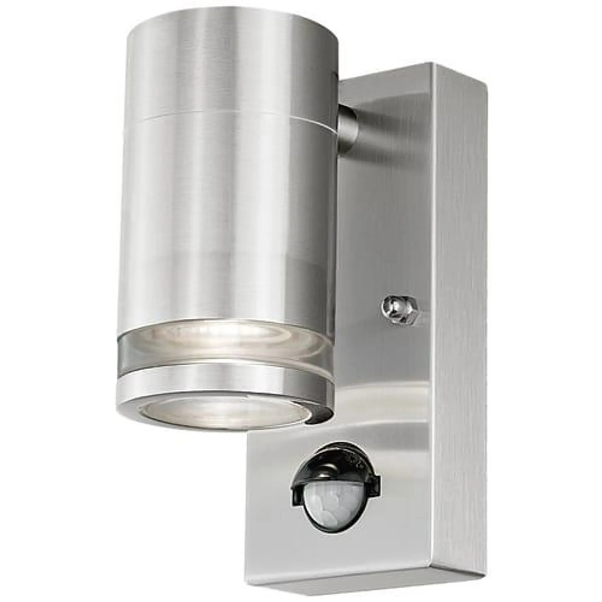 4Lite Marinus Outdoor PIR Wall Light - Stainless Steel