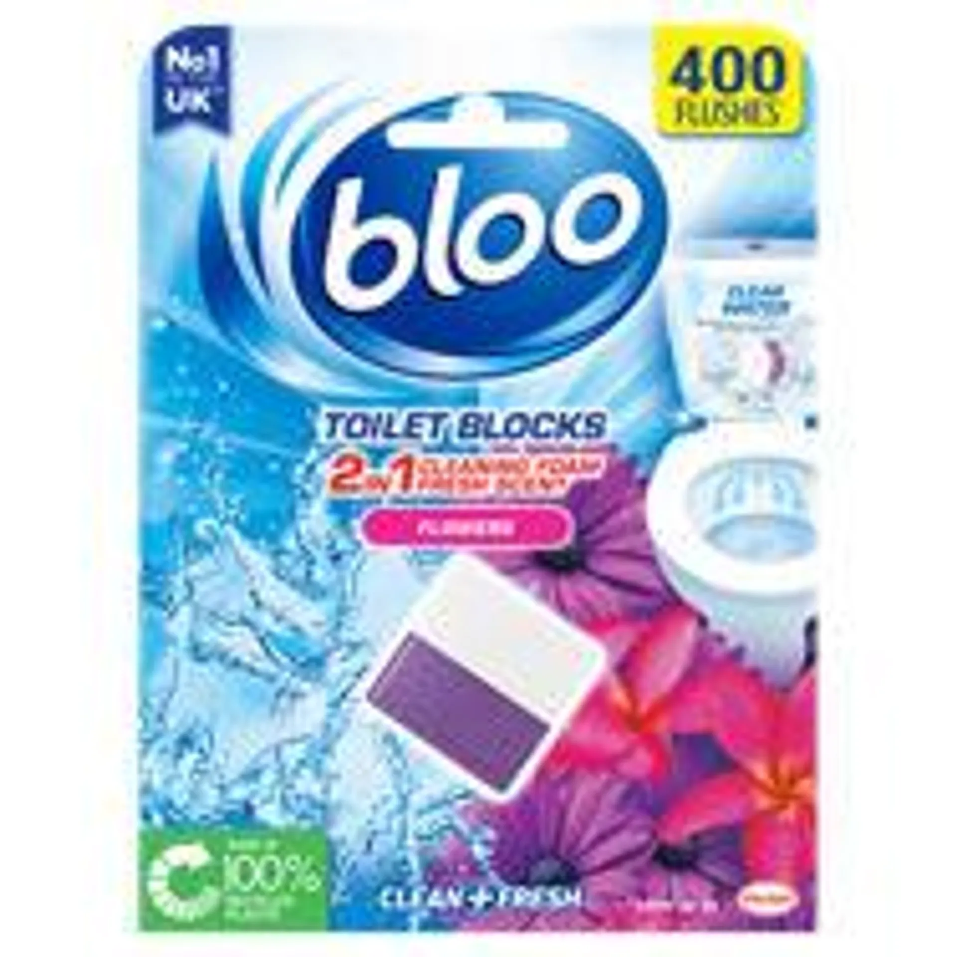 Bloo Flowers Toilet Blocks 50g