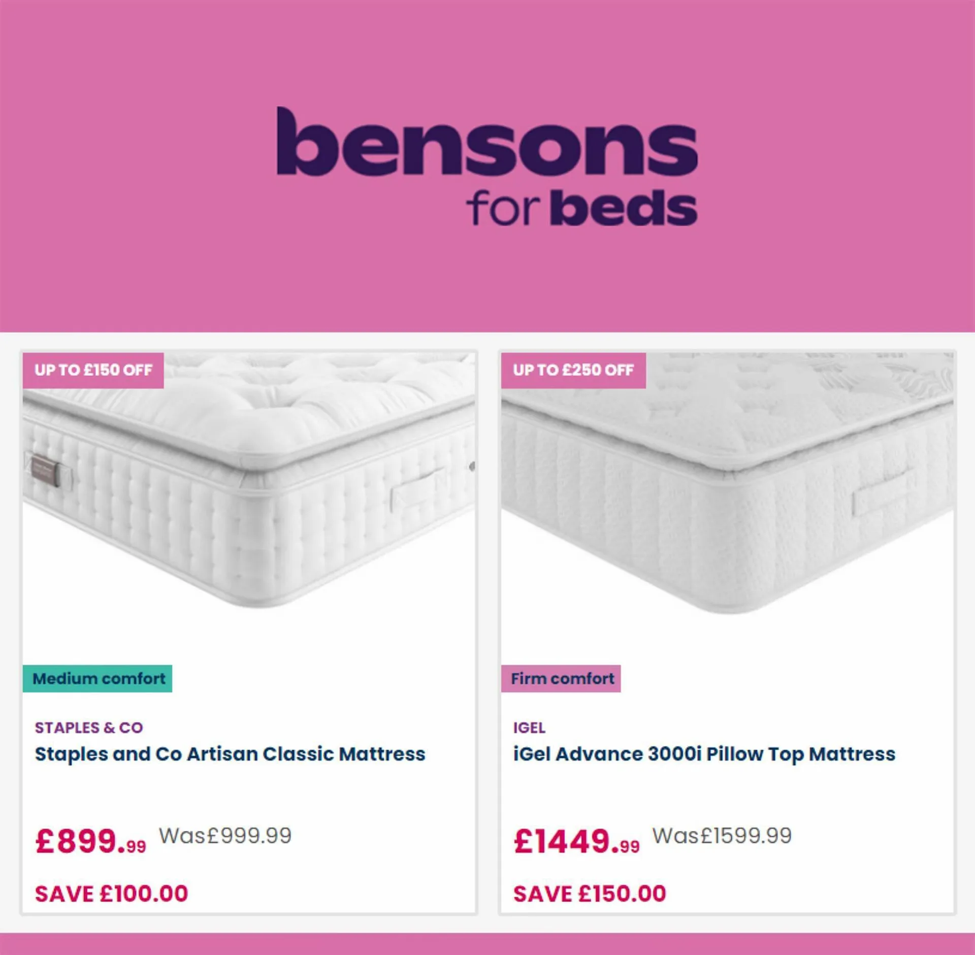 Bensons for Beds leaflet - 4