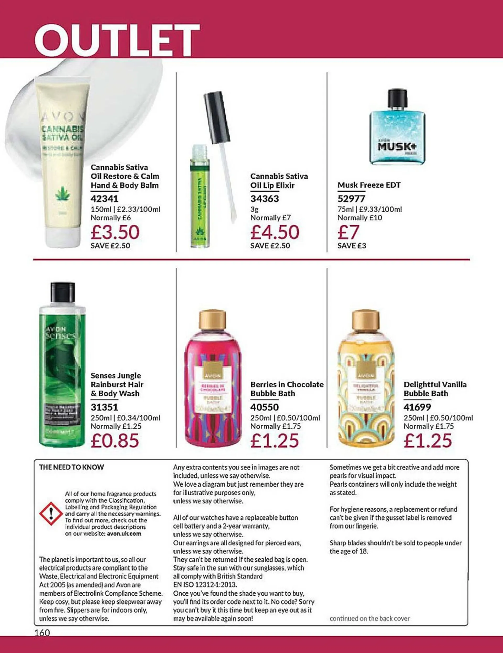 Avon leaflet from 1 April to 30 April 2024 - Catalogue Page 160