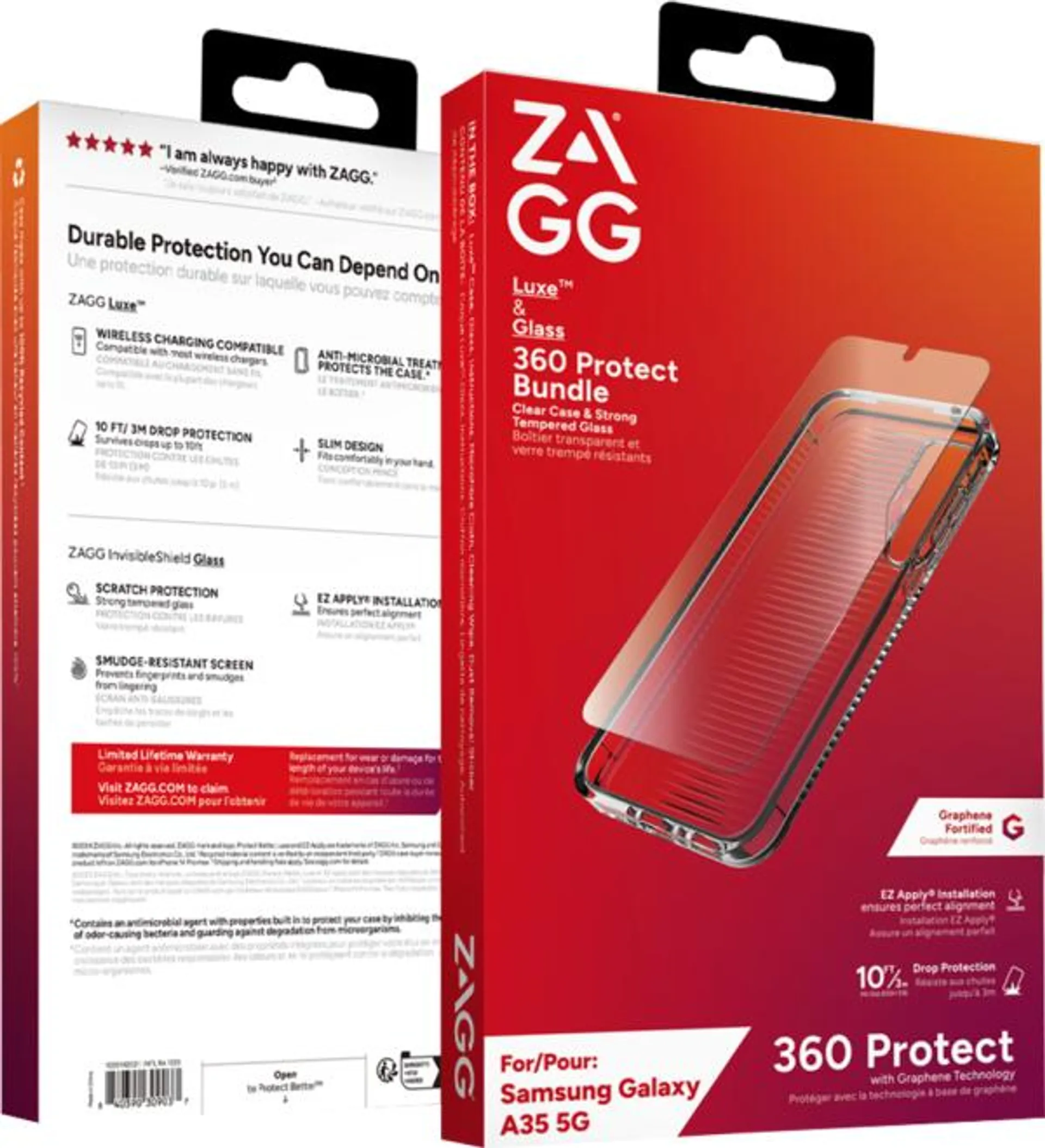 ZAGG Luxe Bundle for Samsung A35