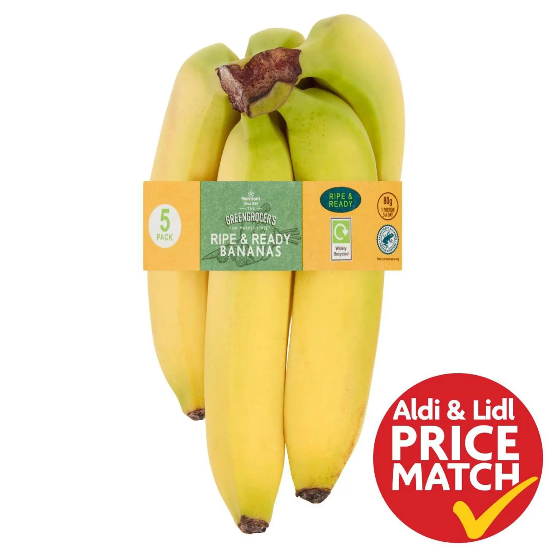 Morrisons Ripe & Ready Bananas