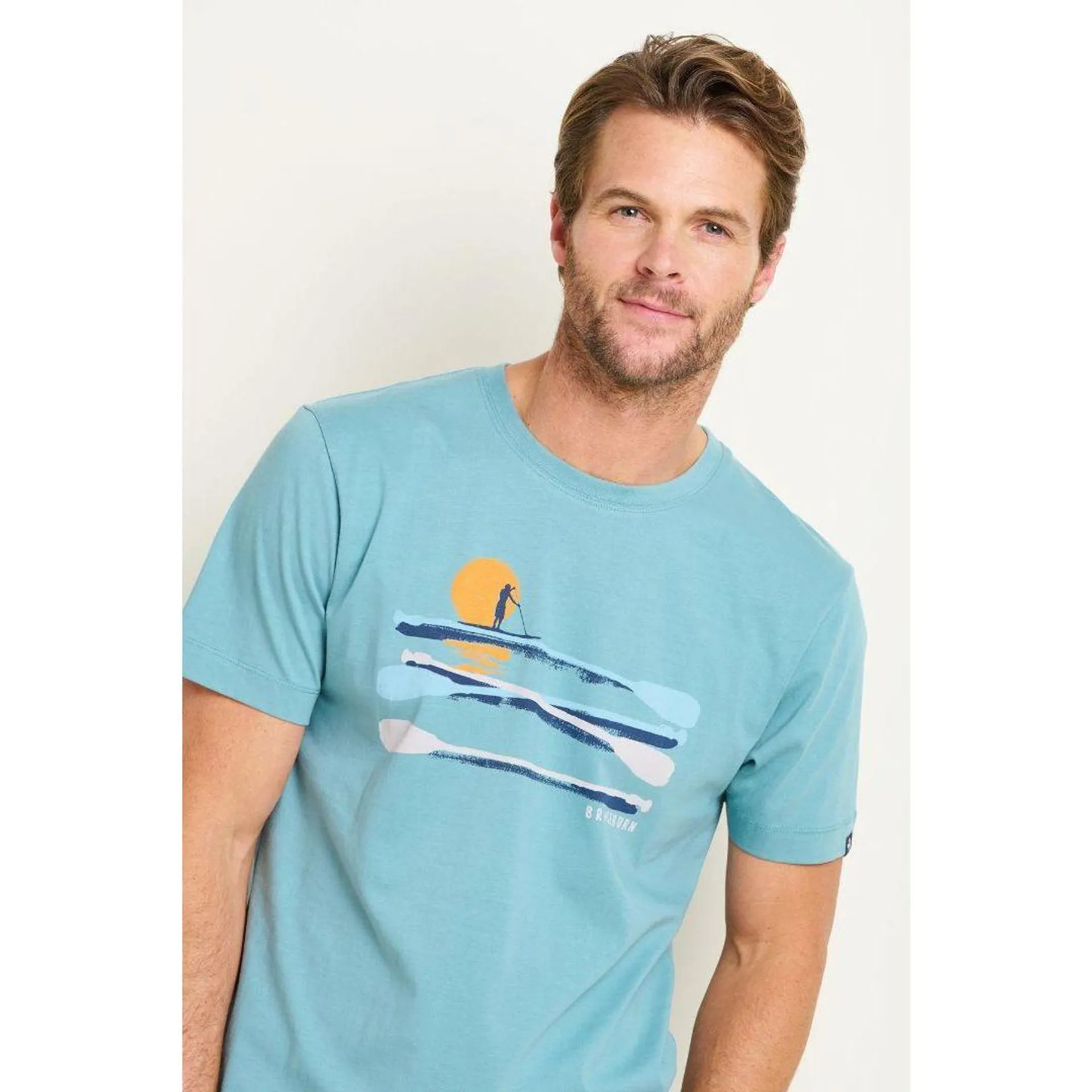 Brakeburn Paddleboard Tee - Blue