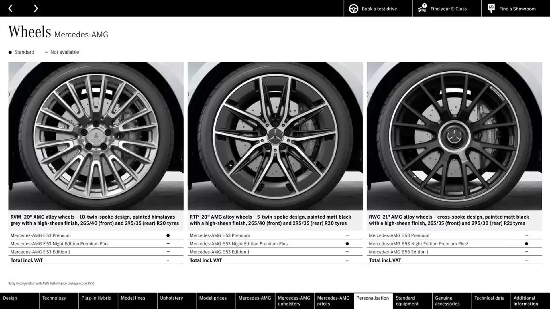 Mercedes Benz New E-Class Saloon from 11 October to 11 October 2025 - Catalogue Page 58