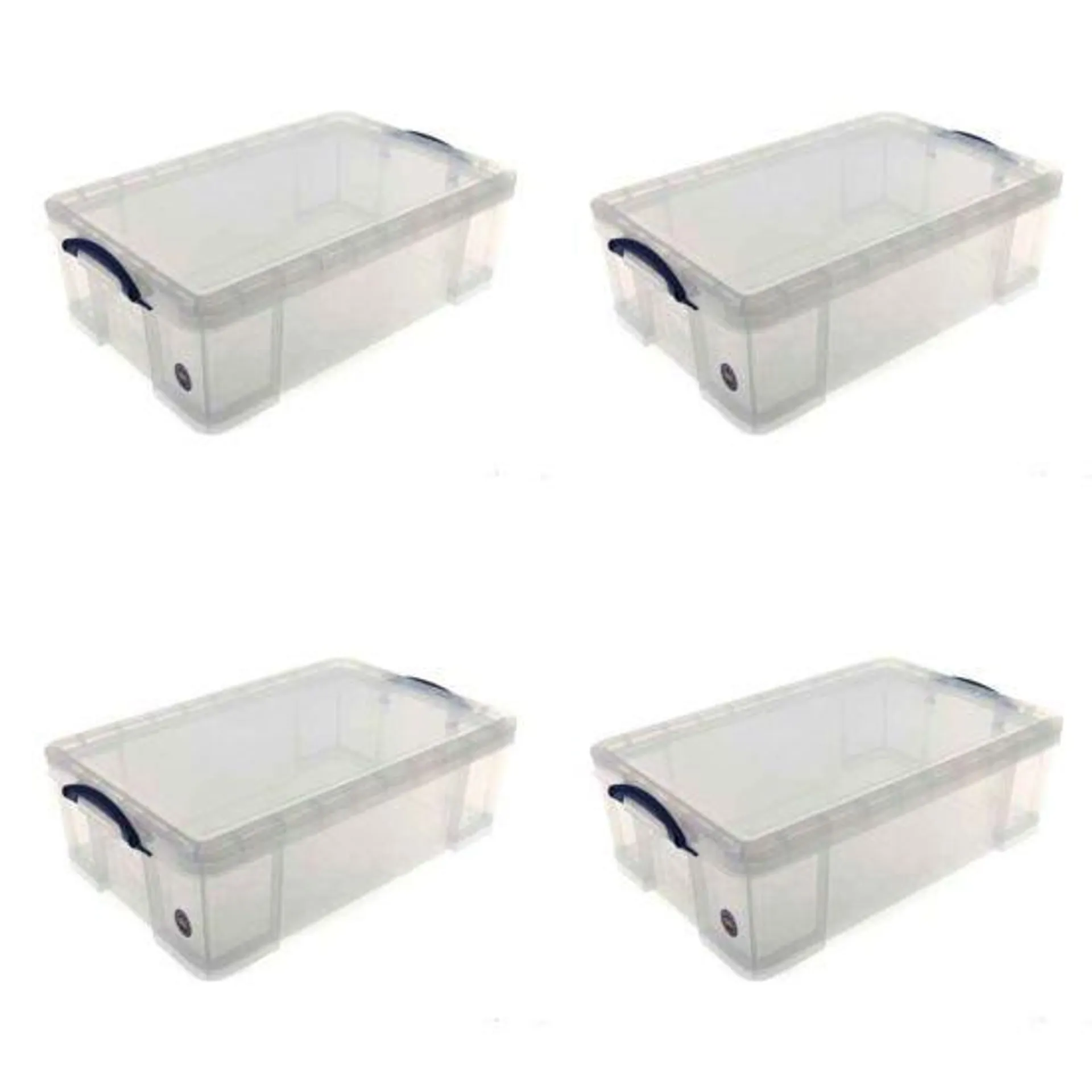Really Useful Storage Box 50 Litre Pack of 4