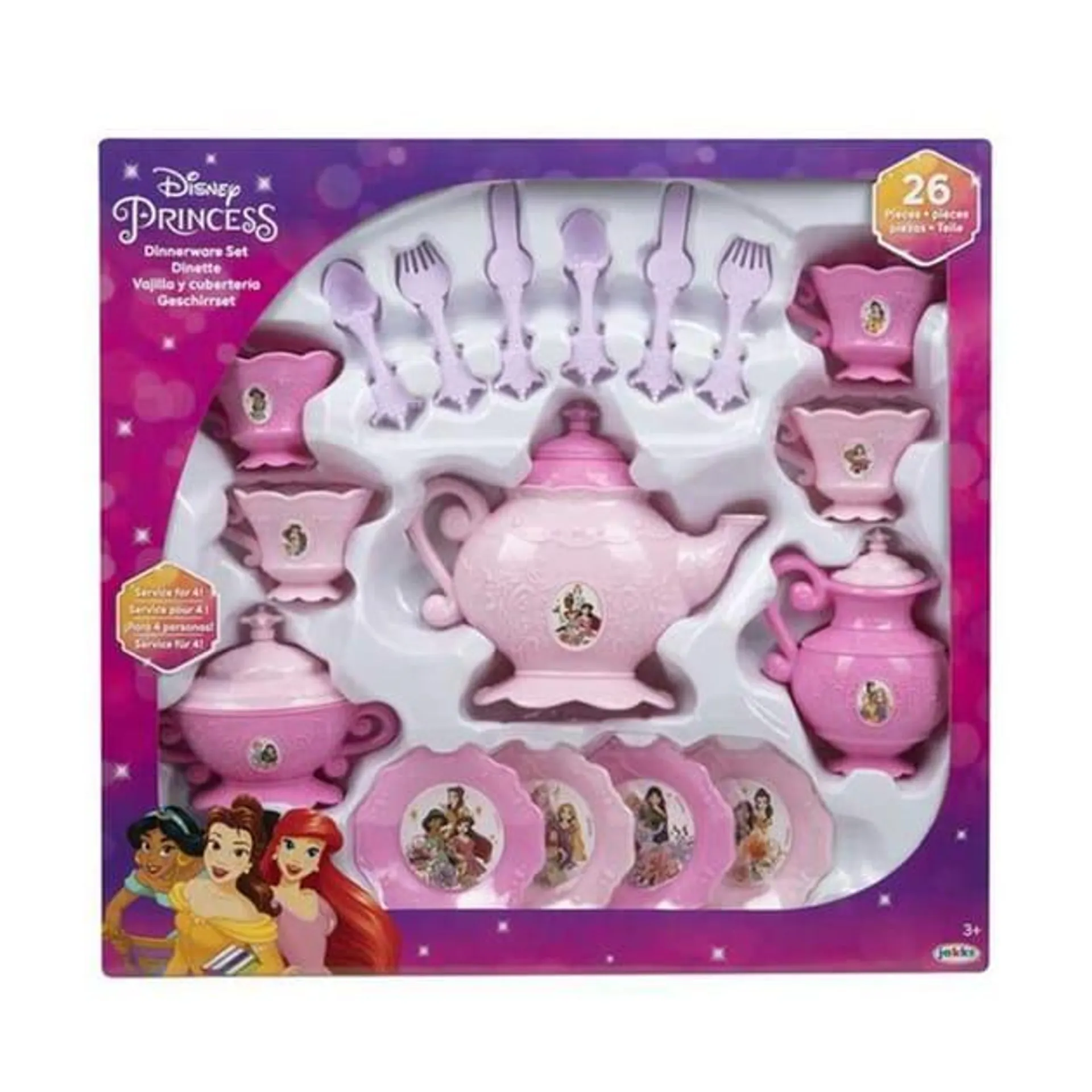 Disney Princess 26 Piece Tea Set