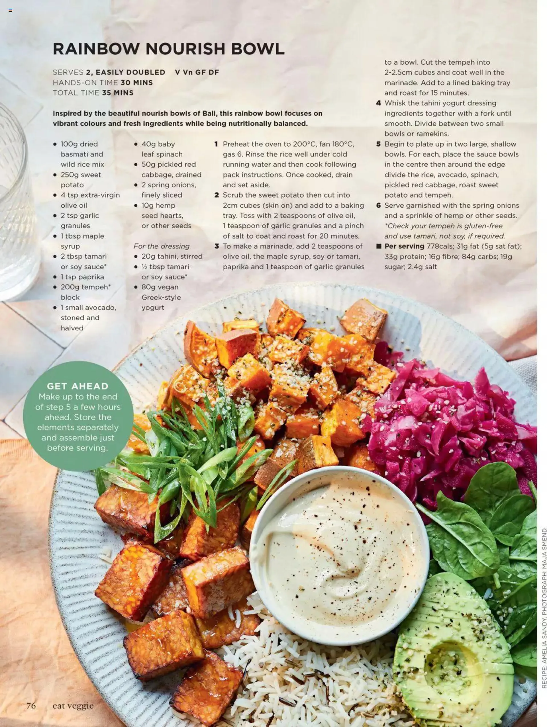 Sainsbury's - Magazine Collection - Eat Veggie Plant Power 2024 from 1 March to 31 December 2024 - Catalogue Page 76