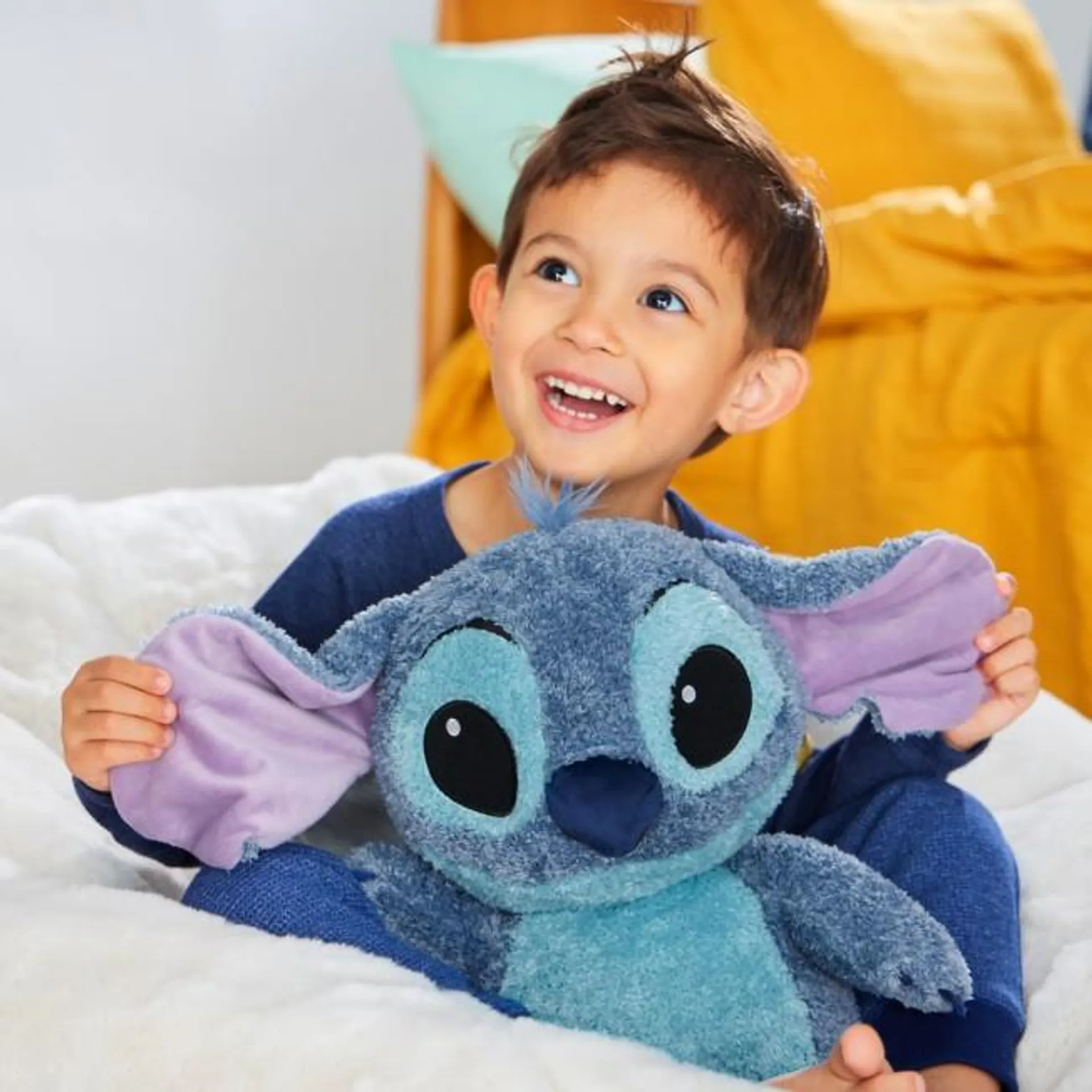 Disney Store Stitch Weighted Medium Soft Toy