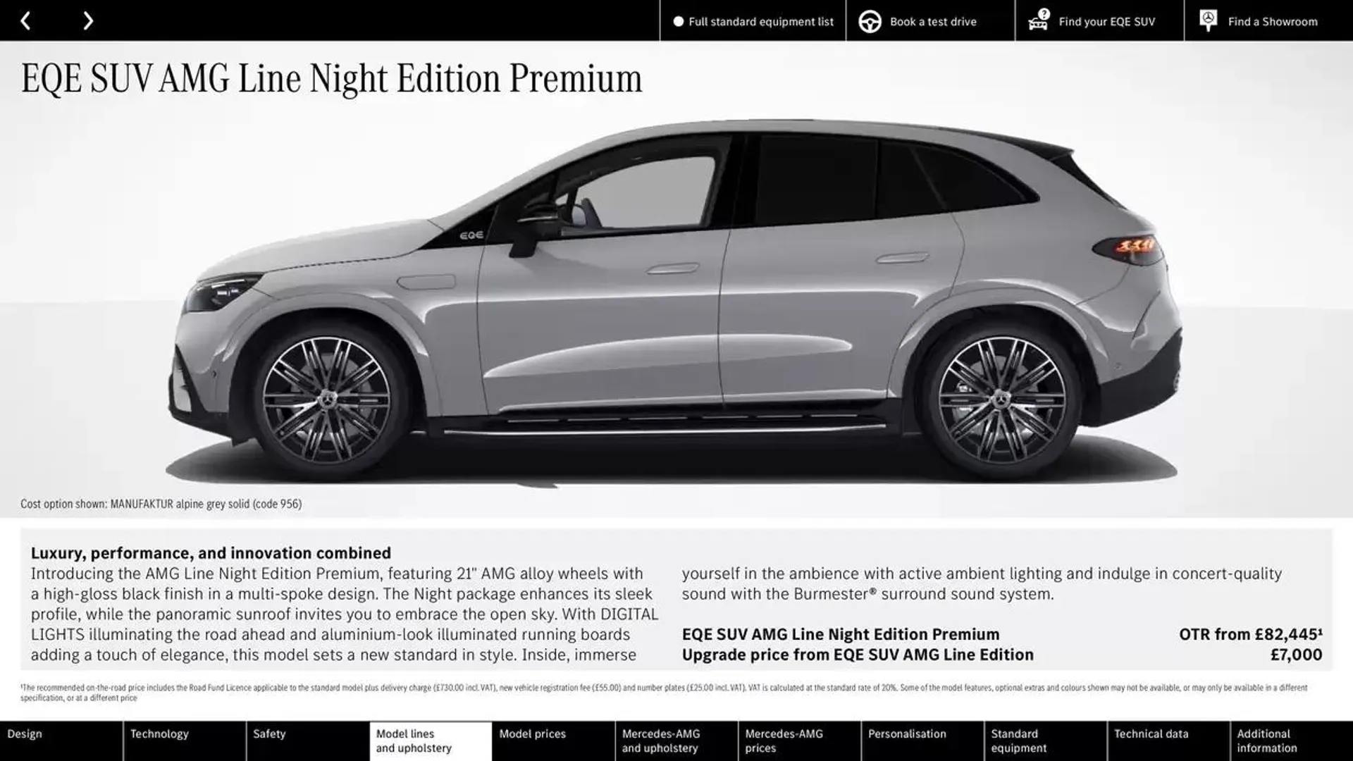 Mercedes Benz New EQE SUV from 23 October to 23 October 2025 - Catalogue Page 24