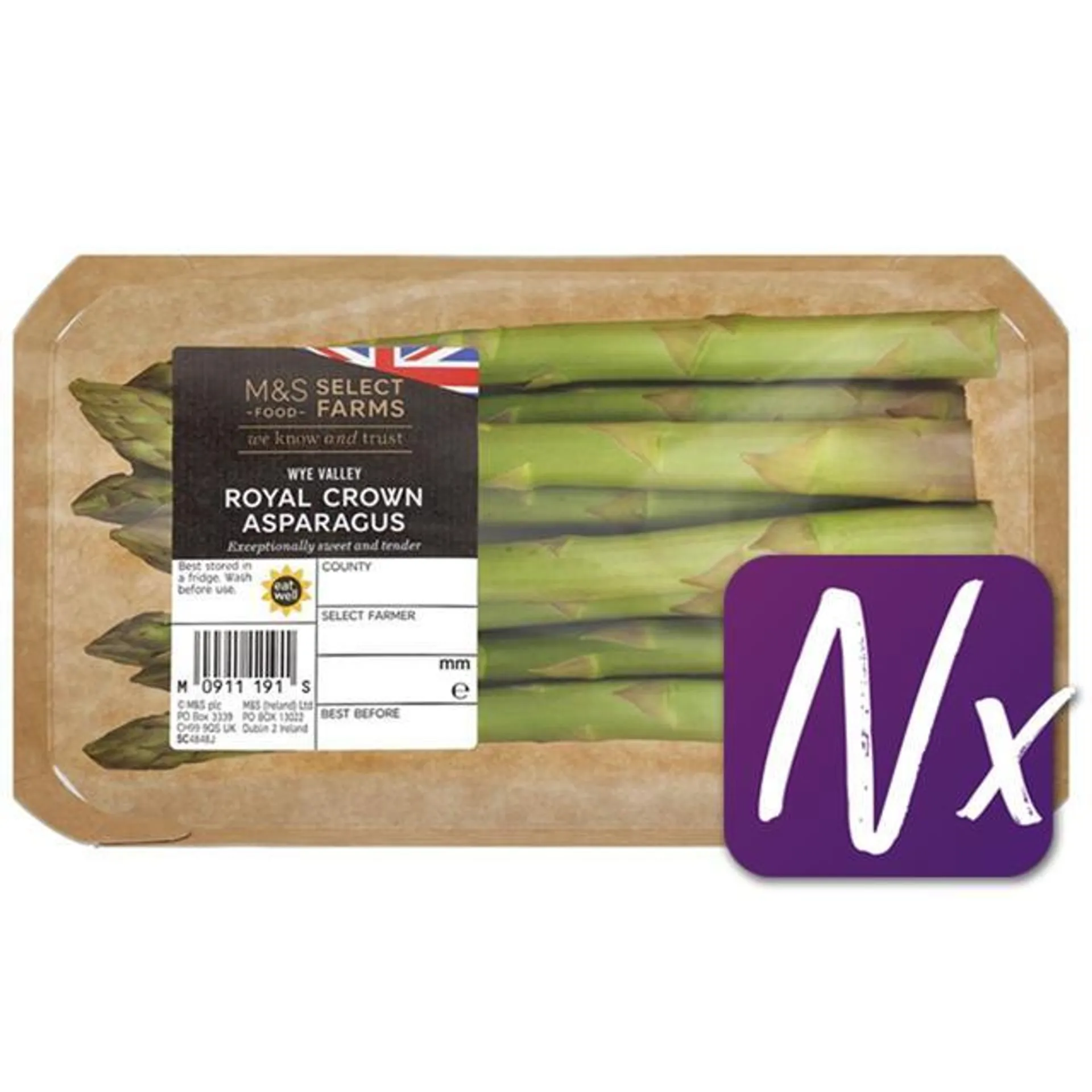 M&S British Asparagus Spears 160g