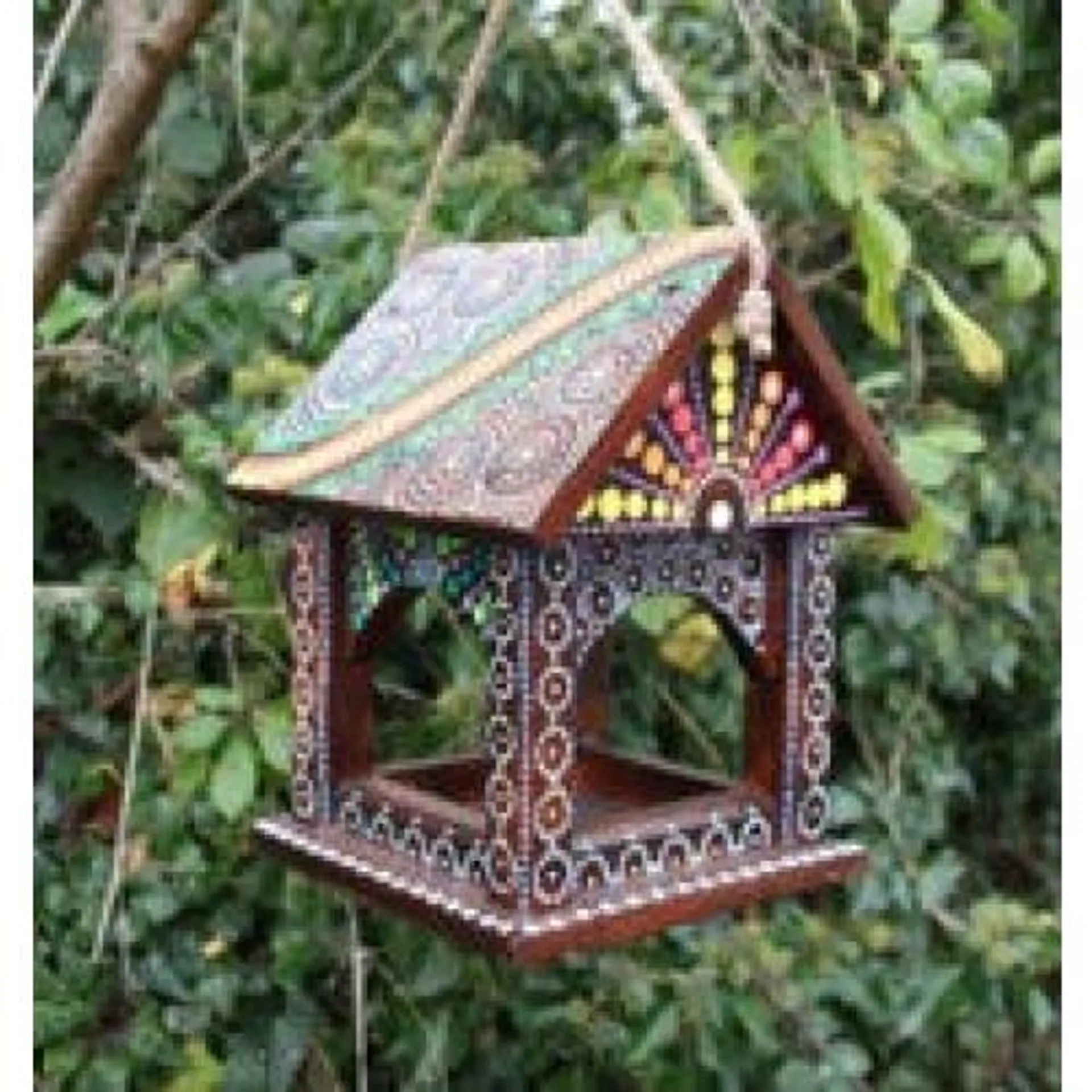 Artisan Hanging Bird Table