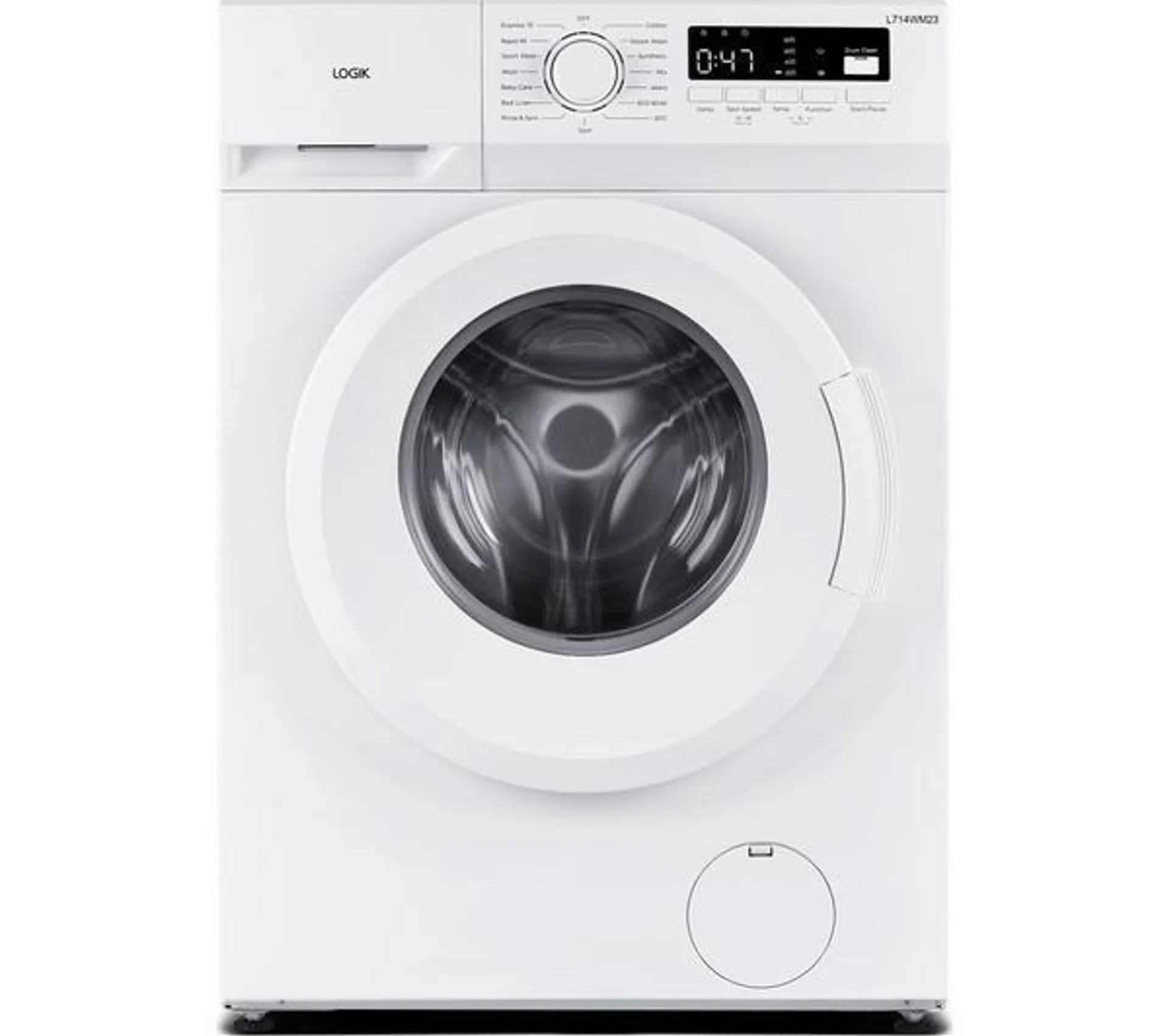 LOGIK L714WM23 7 kg 1400 Spin Washing Machine - White