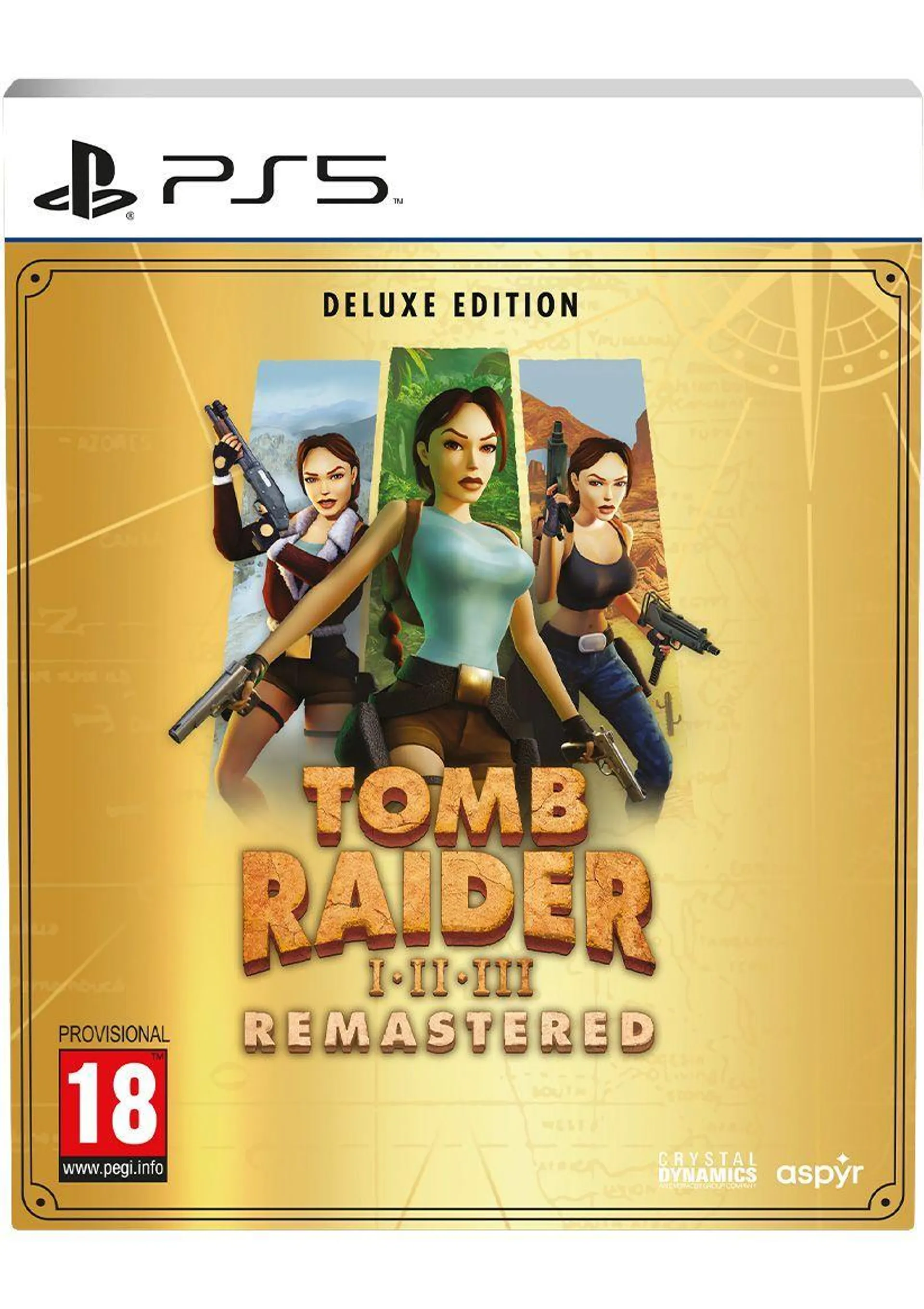 Tomb Raider I-III Remastered Starring Lara Croft: Deluxe Edition on PlayStation 5