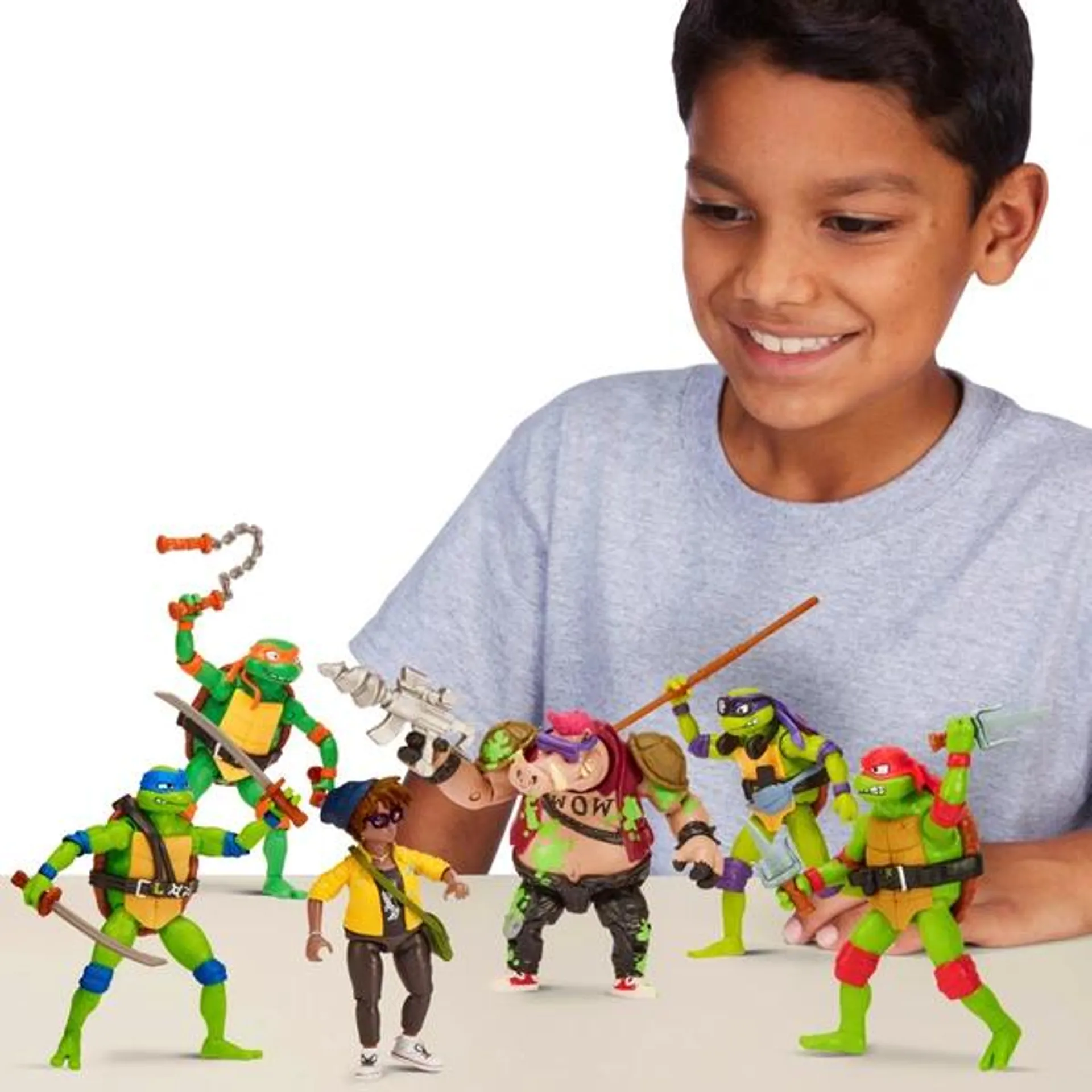 Teenage Mutant Ninja Turtles Mutant Mayhem Basic Ooze Cruisin' 6 Pack