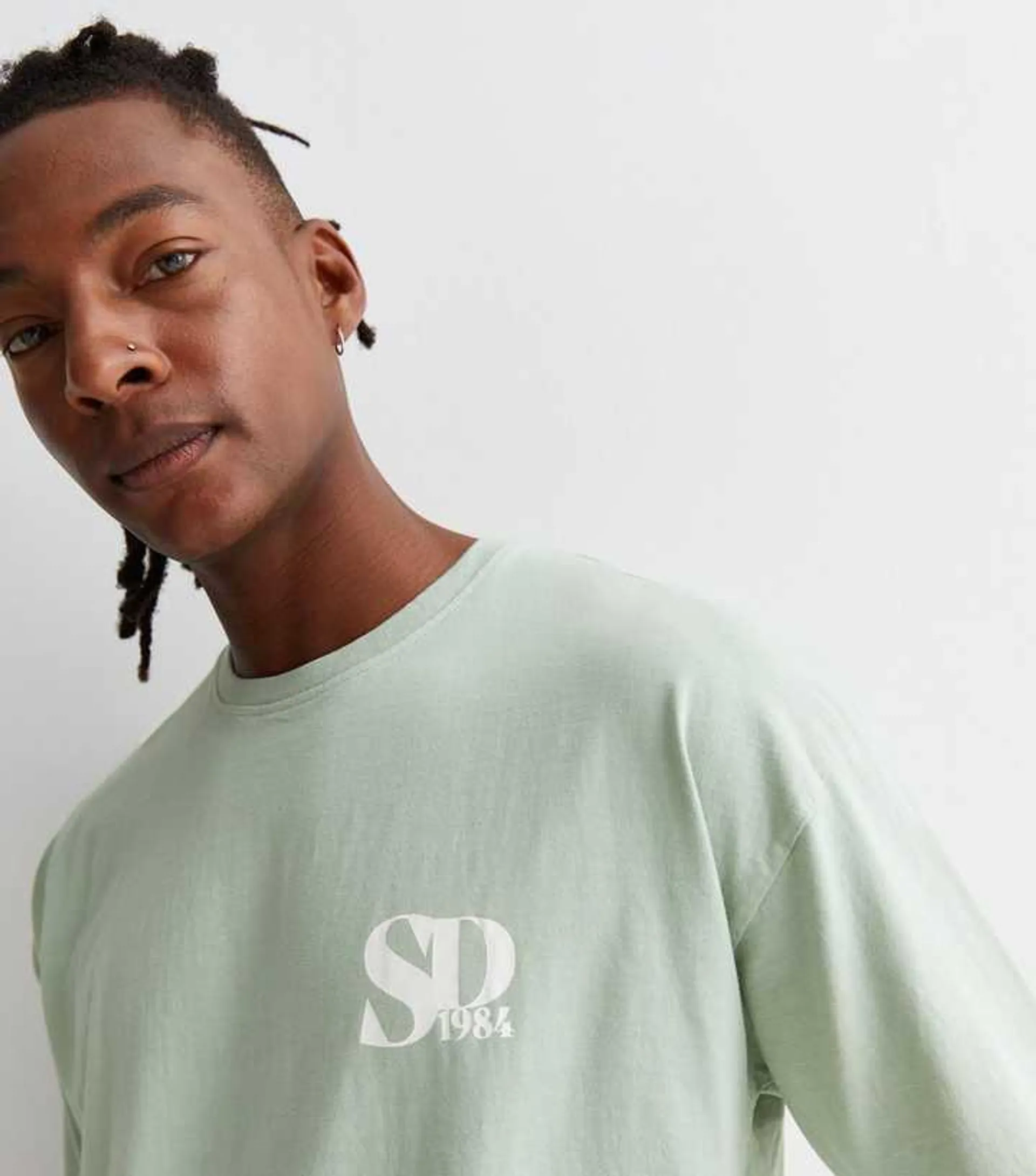 Mint Green SD 1984 Logo T-Shirt