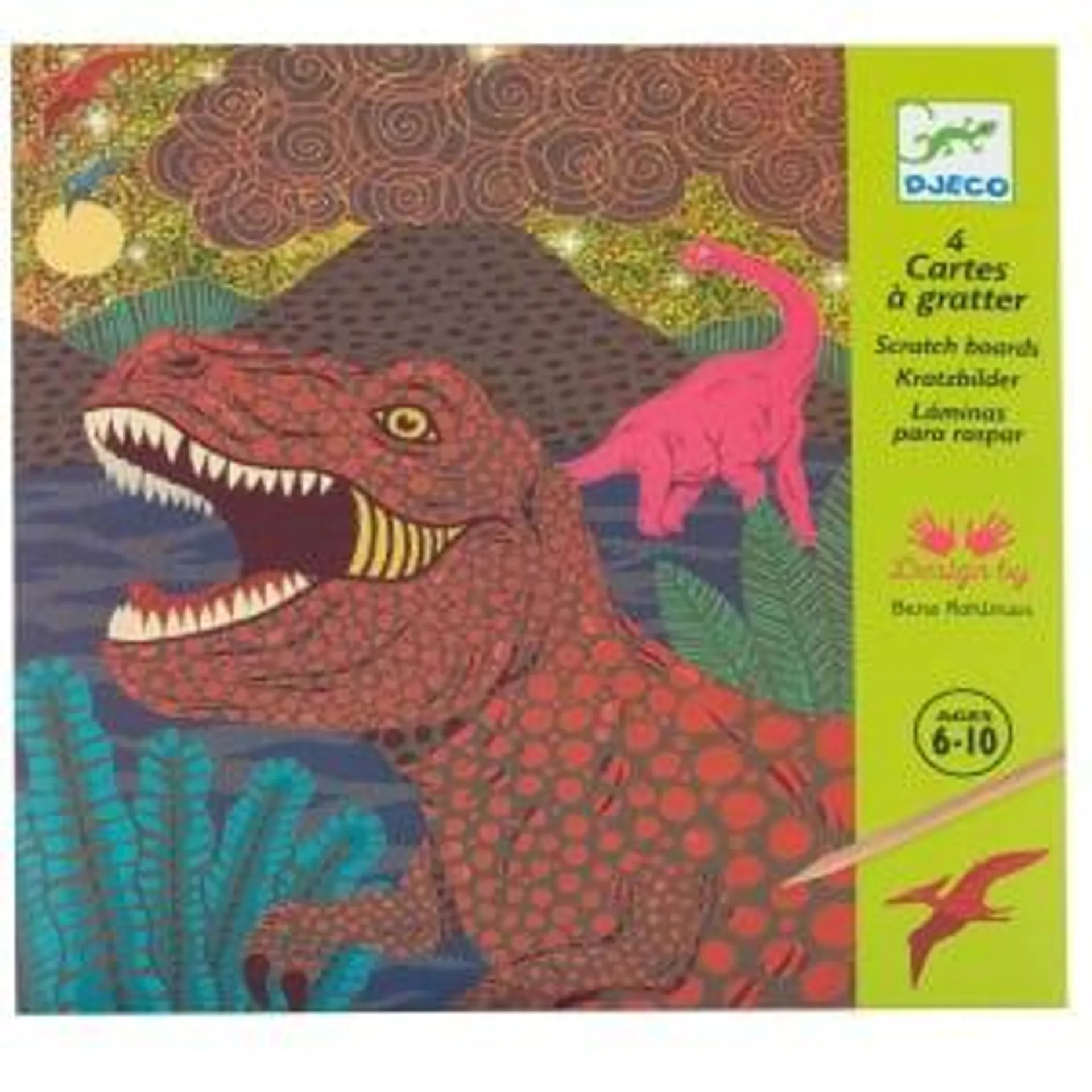 Dinosaurs Scratch Cards