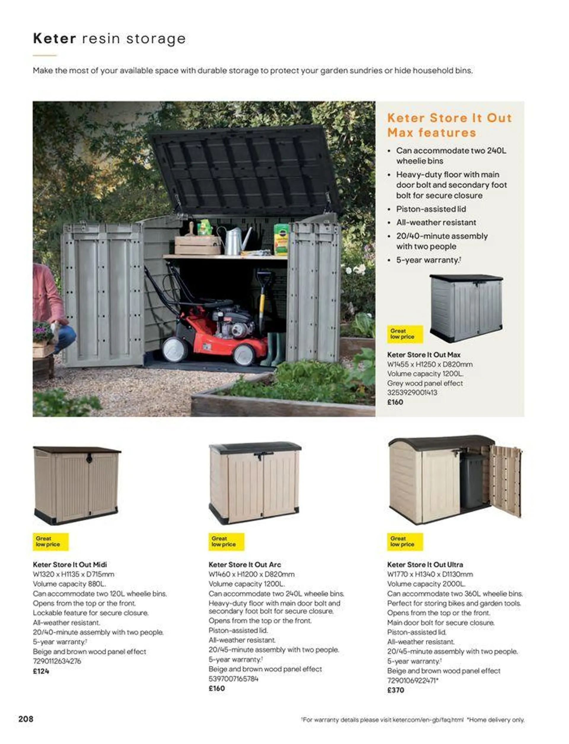 Outdoors from 20 September to 31 December 2024 - Catalogue Page 208