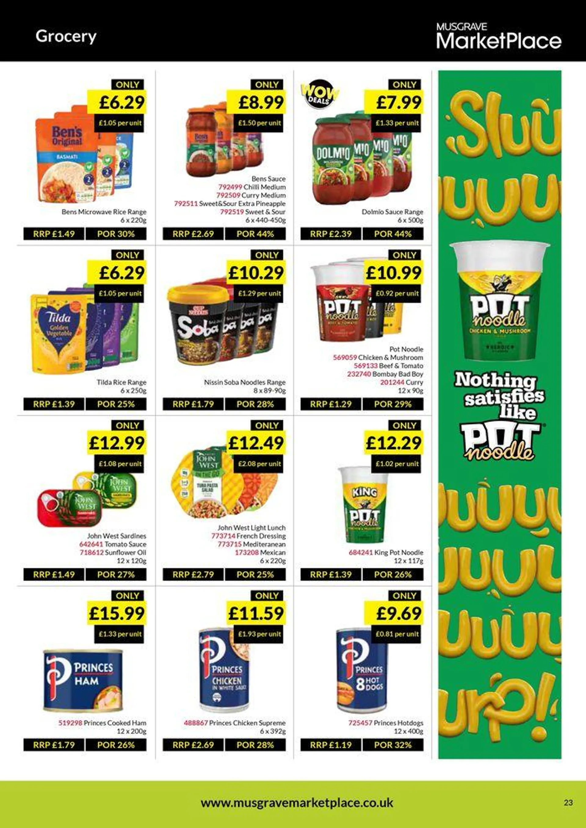 RETAIL DEALS - 23