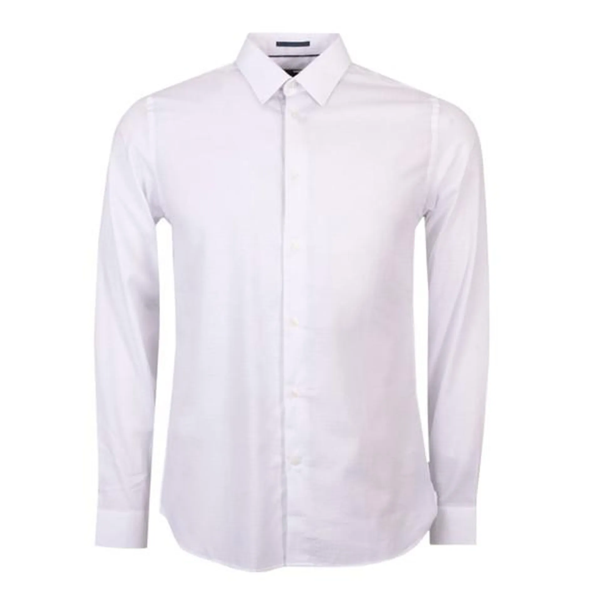 Mens White Makalu Geo Jacq Shirt