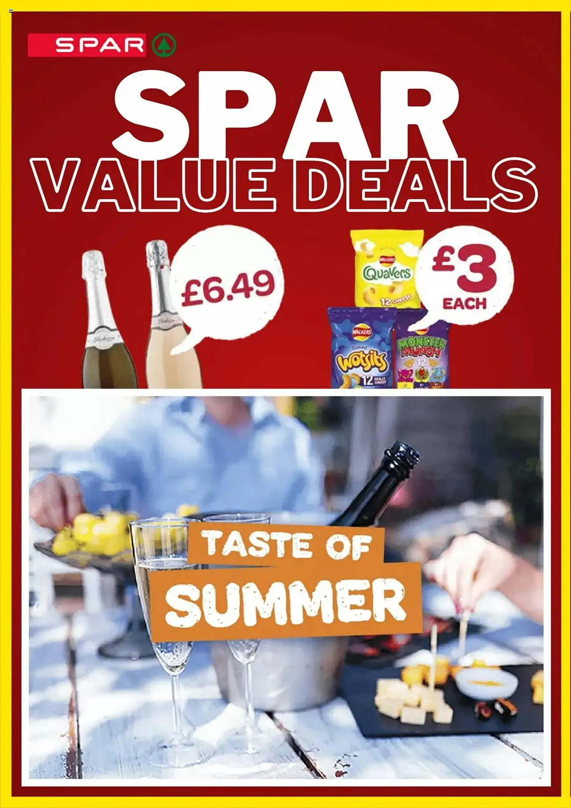 Spar leaflet from 29 May to 29 June 2025 - Catalogue Page 1