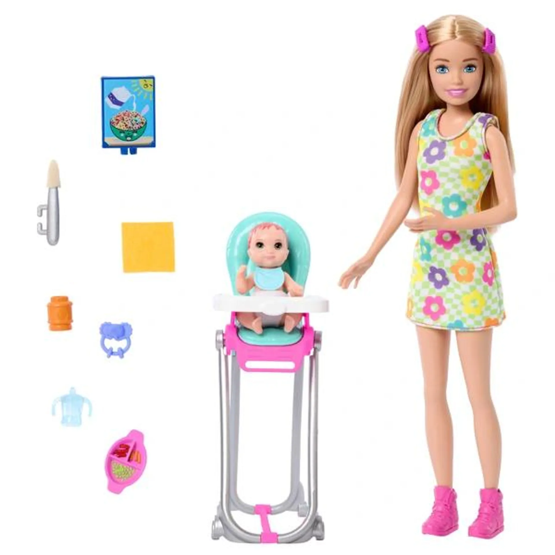 Barbie Skipper Babysitters Inc. Doll & Playset