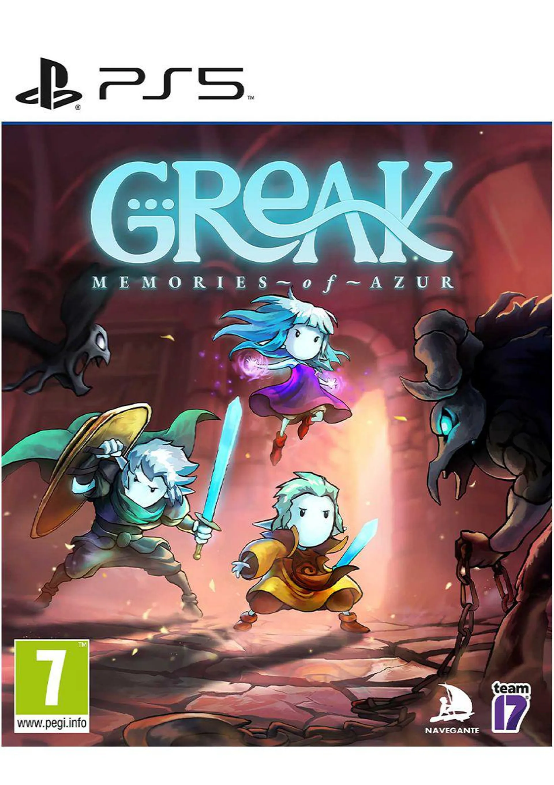 Greak: Memories of Azur on PlayStation 5