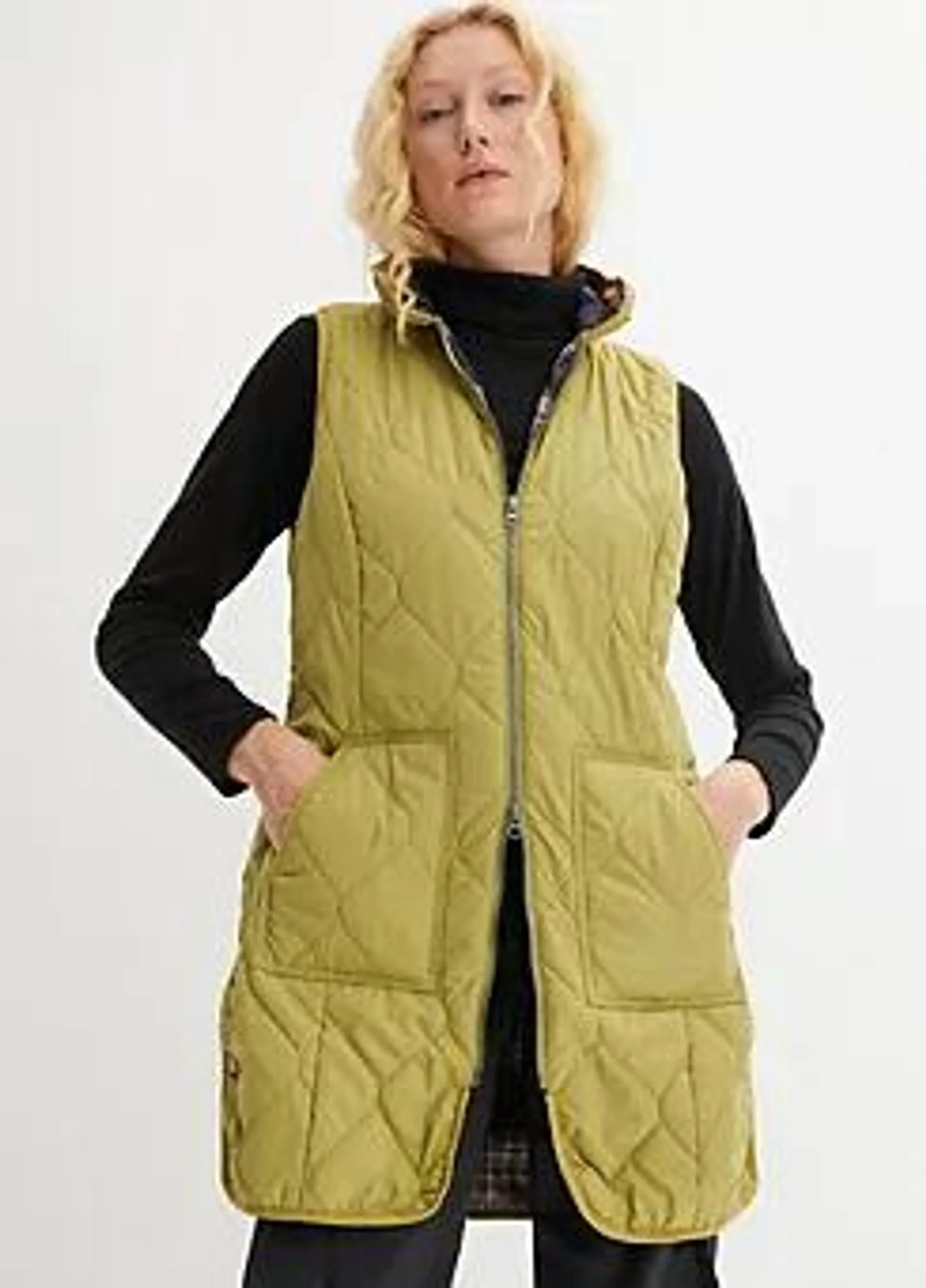 Longline Padded Gilet