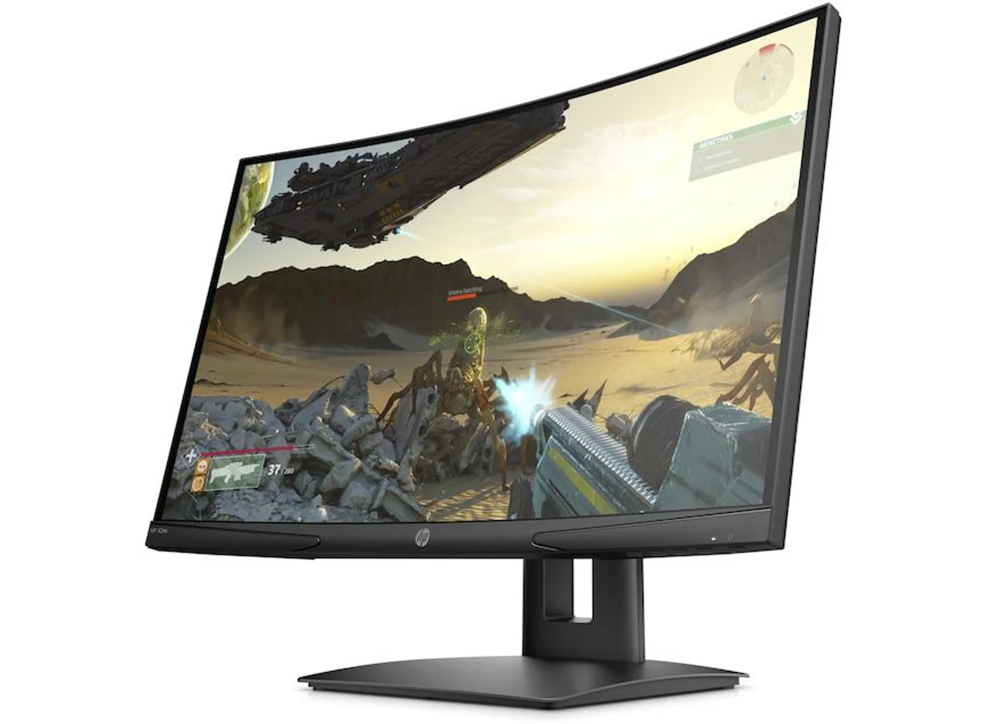HP X24c (23.6'') FHD Curved Gaming Monitor, 4ms response / 144Hz refresh