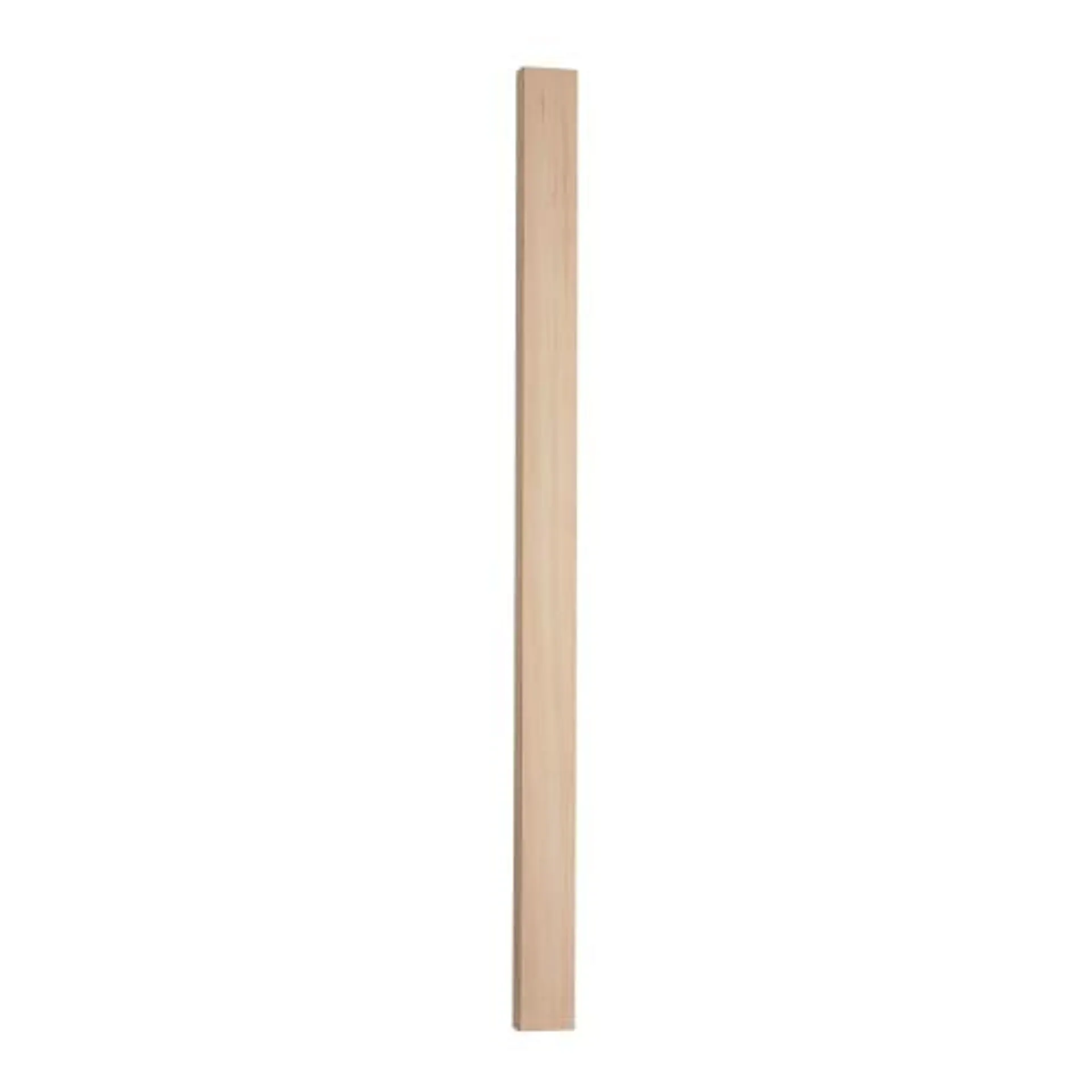 Wickes Hemlock Contemporary Turned Half Newel Post - 1500 x 90 x 41mm