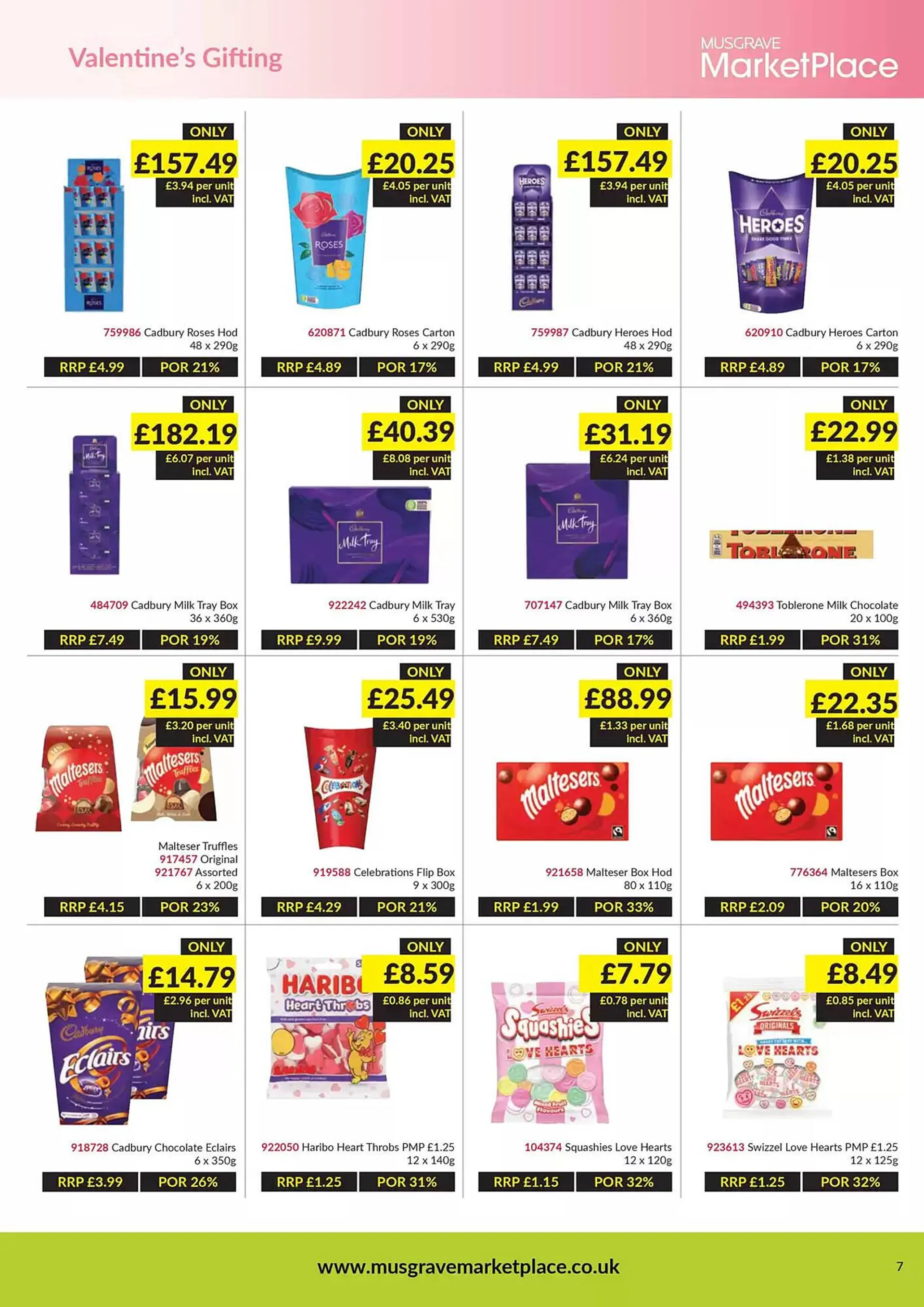 Musgrave MarketPlace leaflet from 6 January to 26 January 2025 - Catalogue Page 7