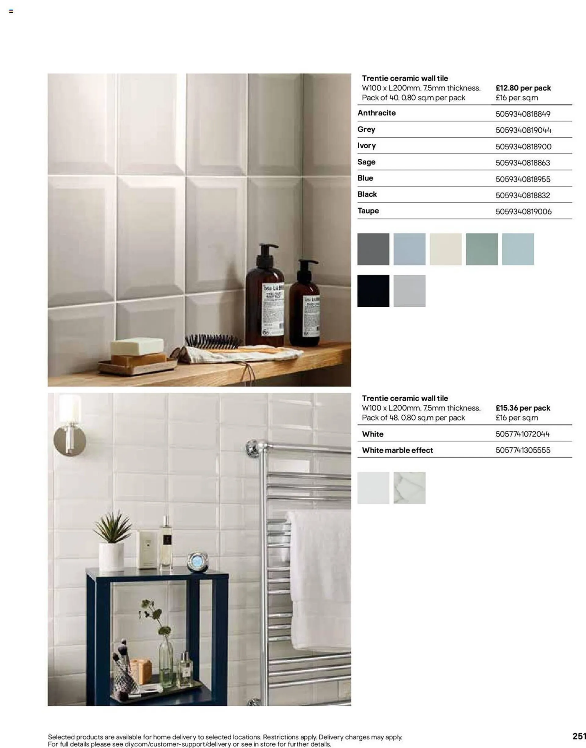 B&Q leaflet from 22 March to 31 January 2025 - Catalogue Page 252