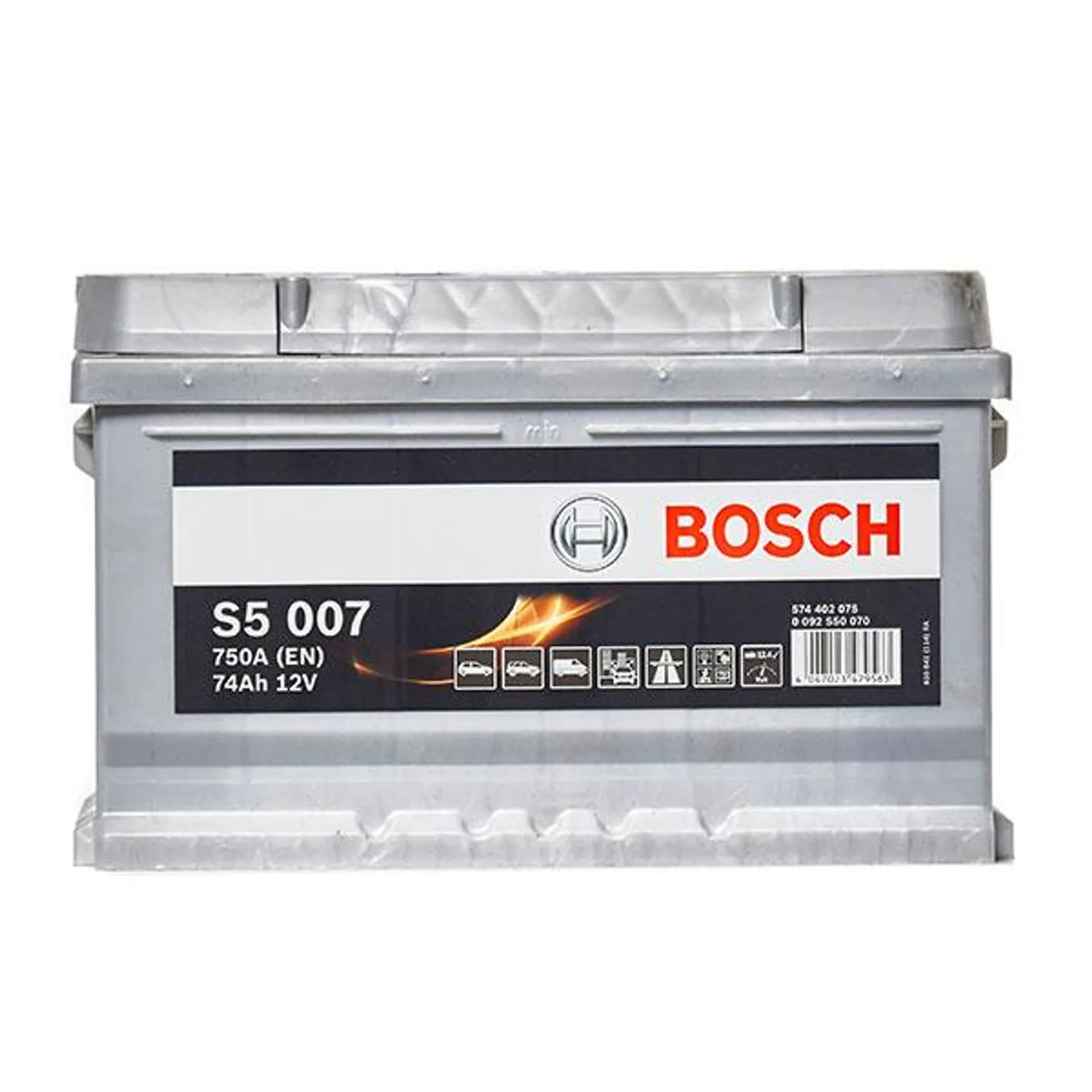 Bosch Car Battery 100 (74Ah) 5 Year Guarantee