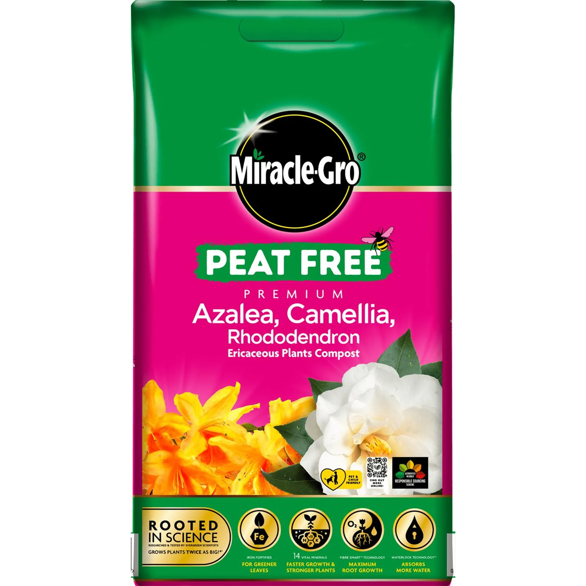 Miracle-Gro Peat Free Ericaceous Compost